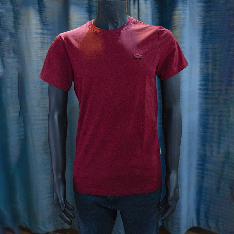 Classic Red Crewneck Short Sleeve T-Shirt