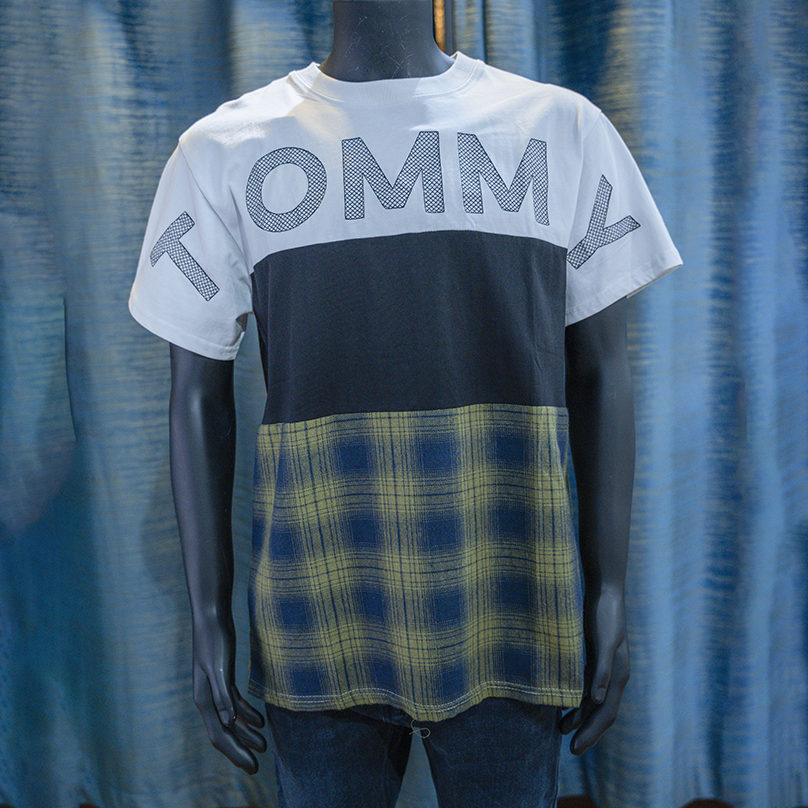 TOMMY Colorblock Plaid T-Shirt