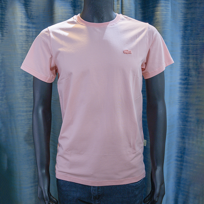 Plain Light Pink Crewneck T-shirt