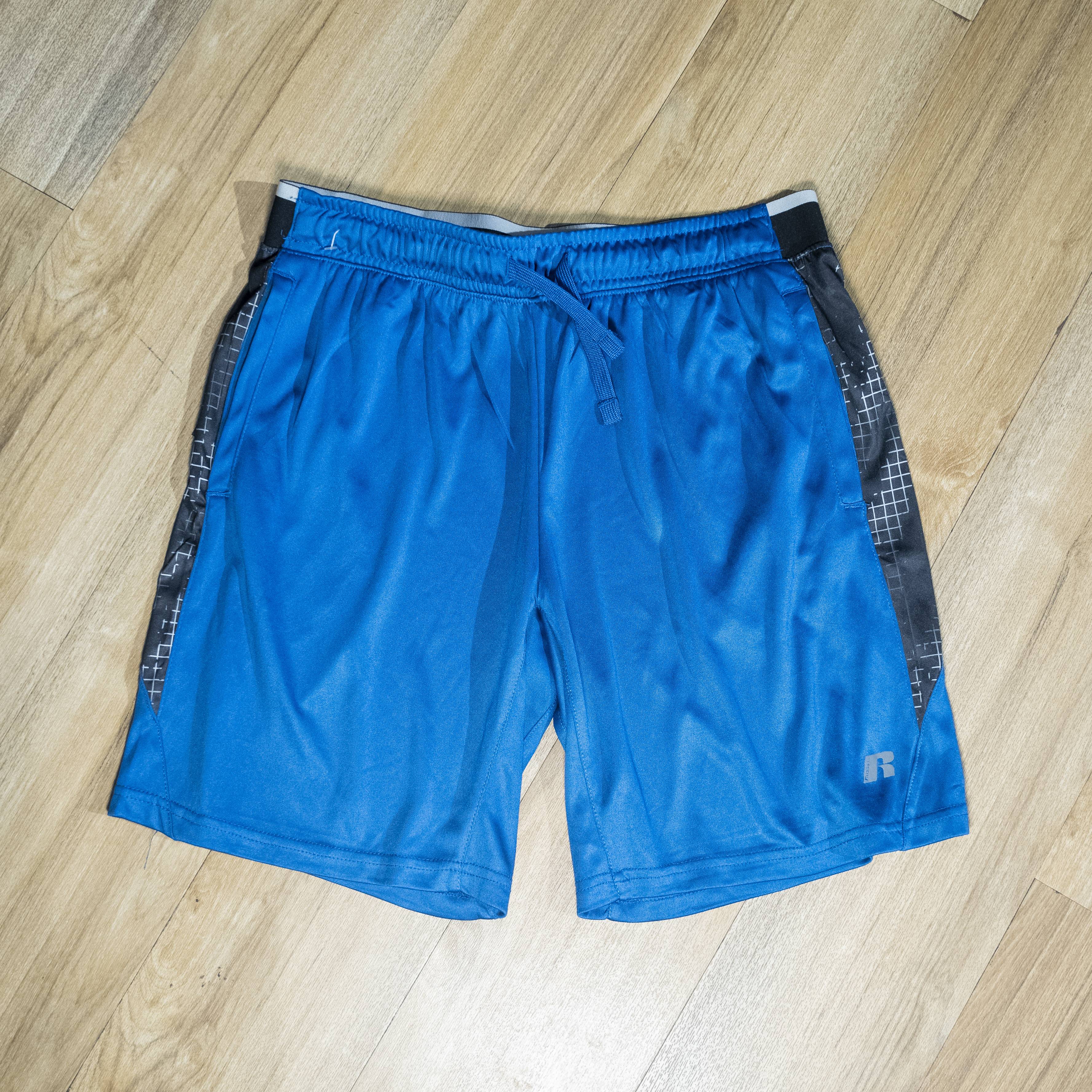 Russell Athletic Men's Blue Training Shorts