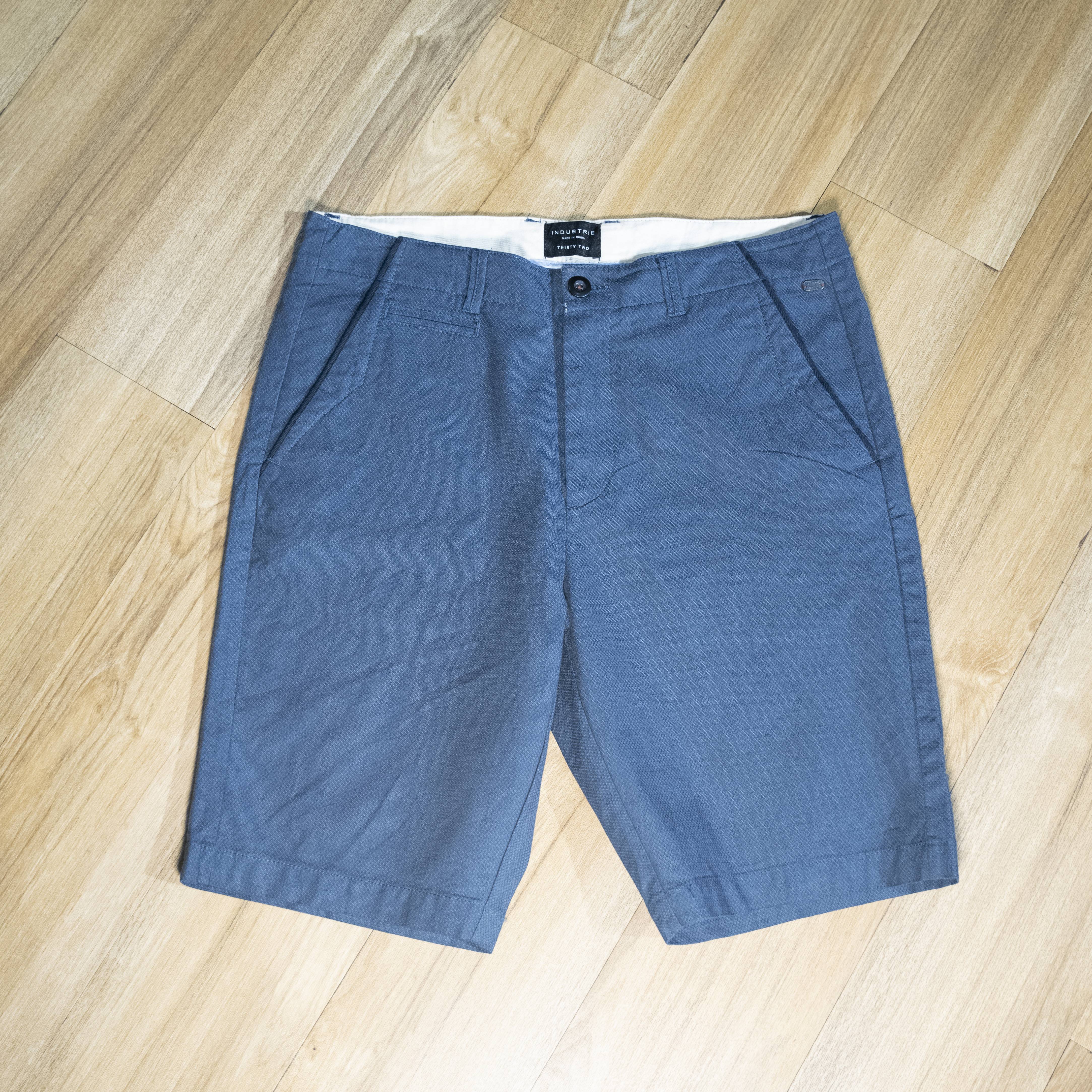 Men's Chino Shorts - Slate Blue