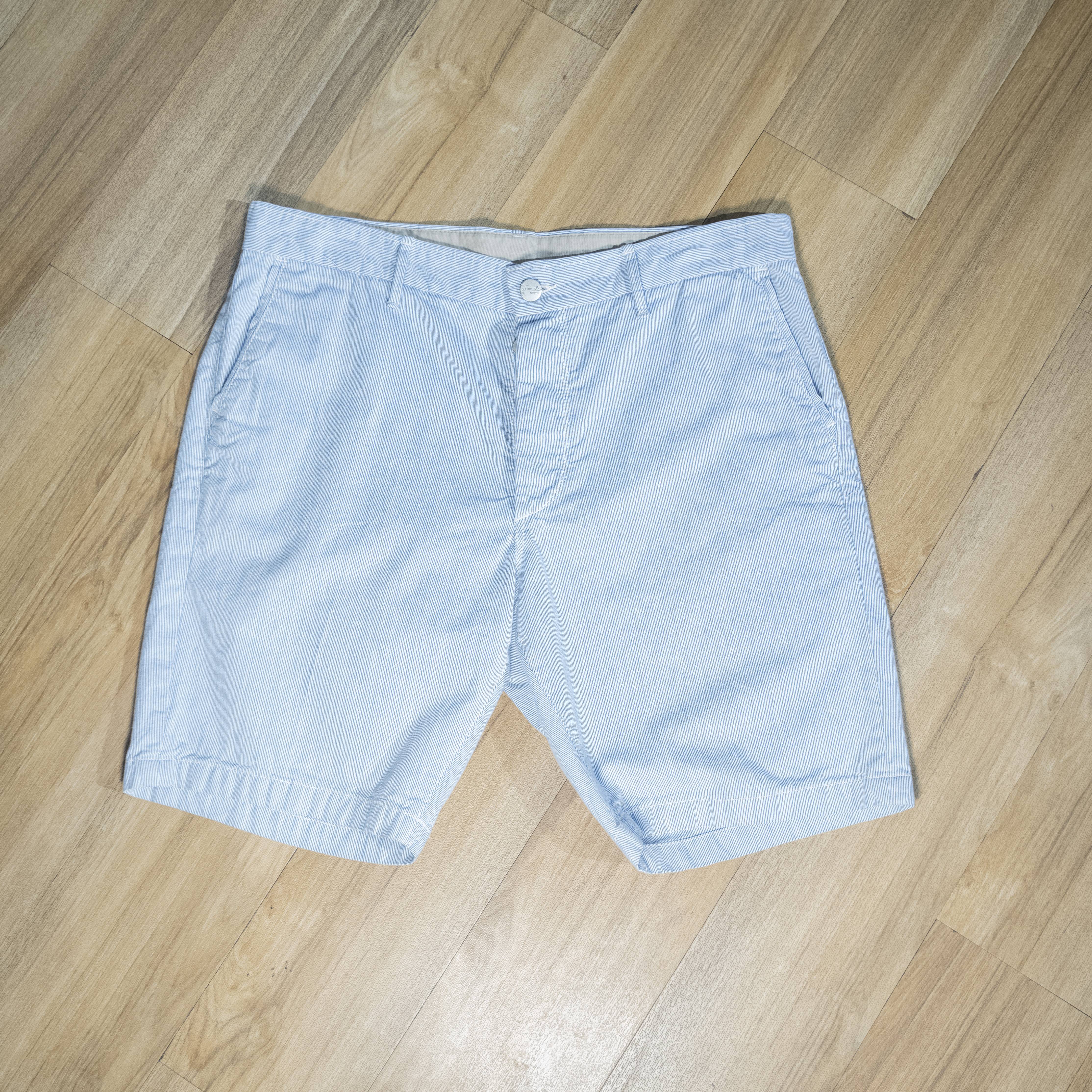 Men's Light Wash Denim Shorts