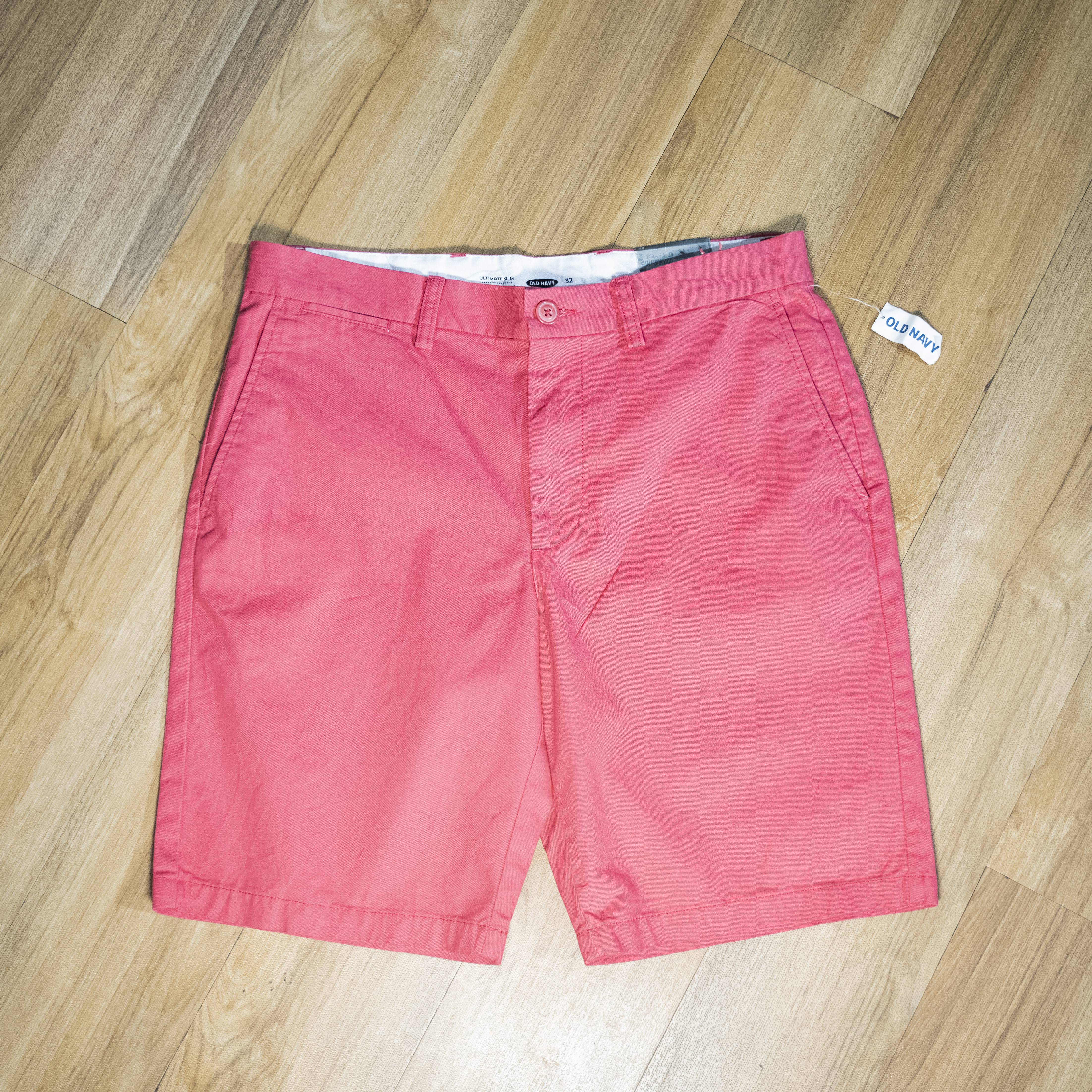 Men's Coral Chino Shorts