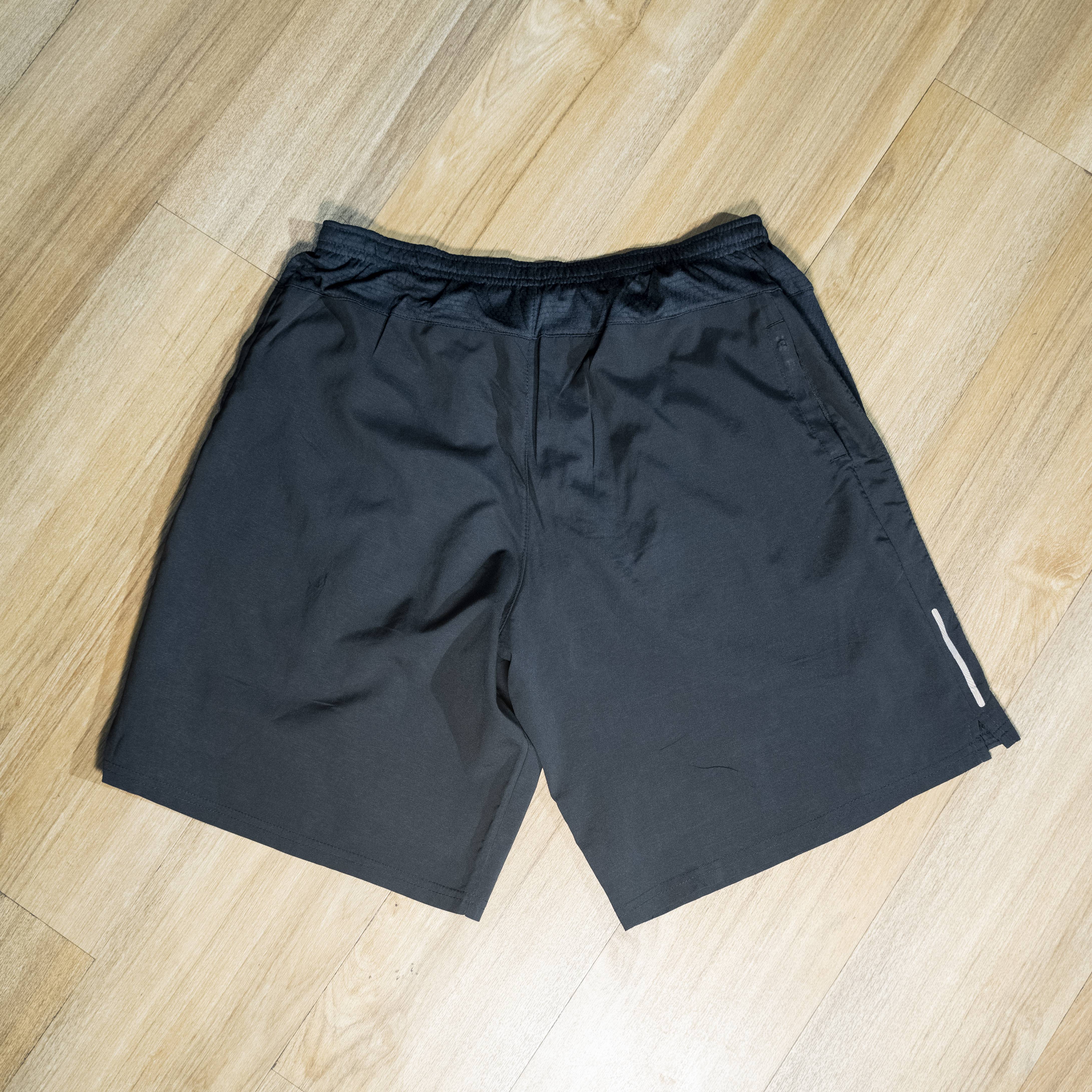 Men's Black Performance Running Shorts