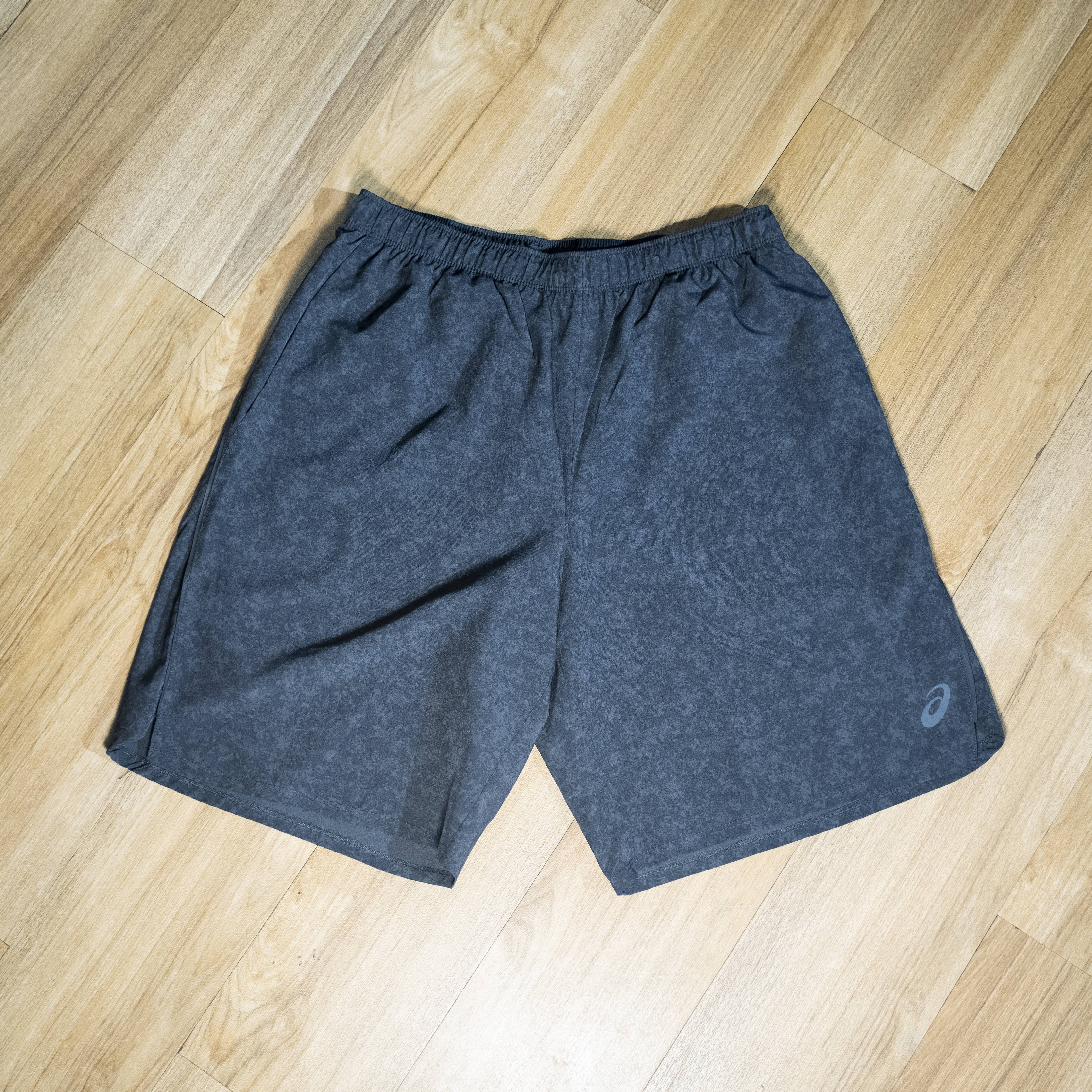 Men's Black Camo Athletic Shorts