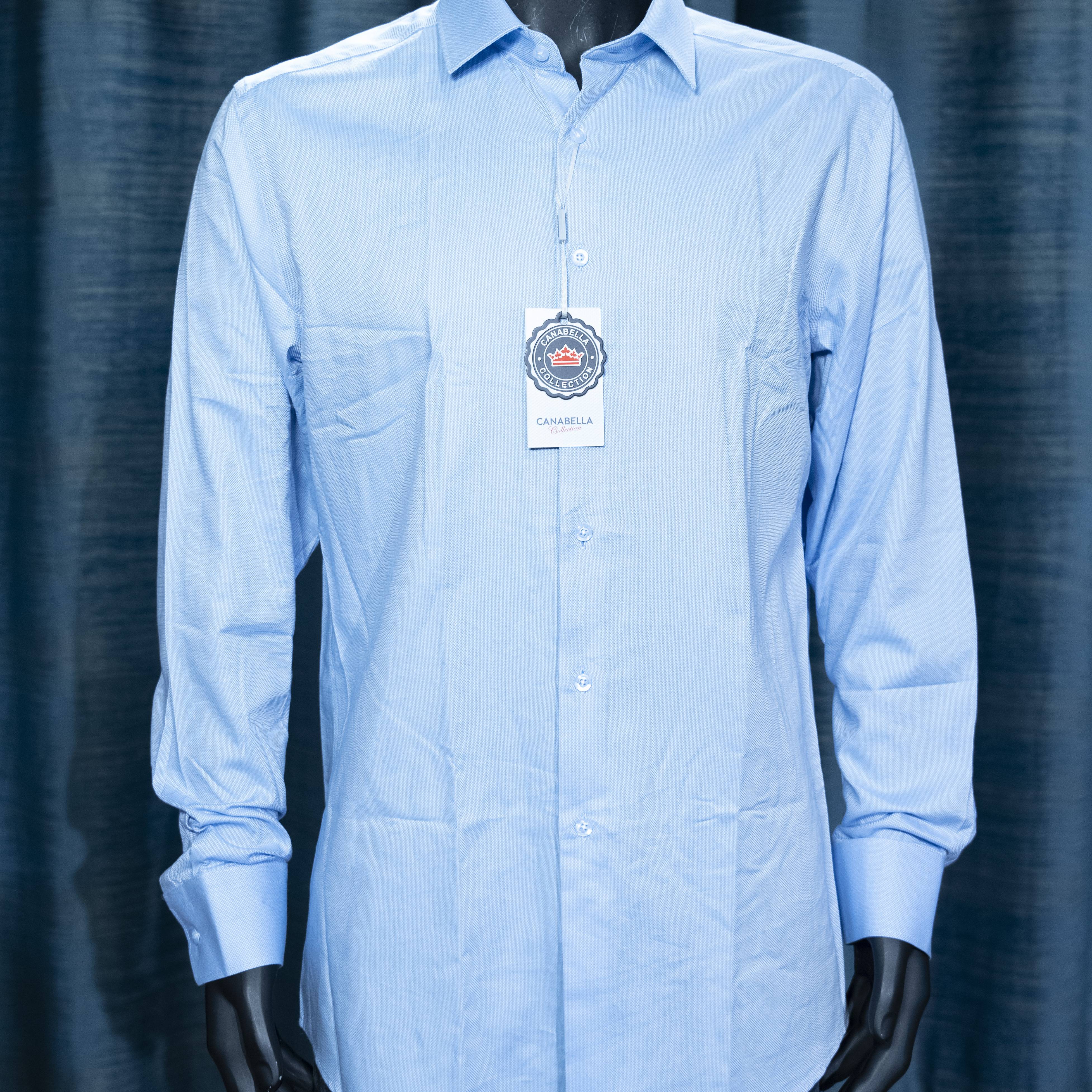 Men's Light Blue Formal Dress Shirt