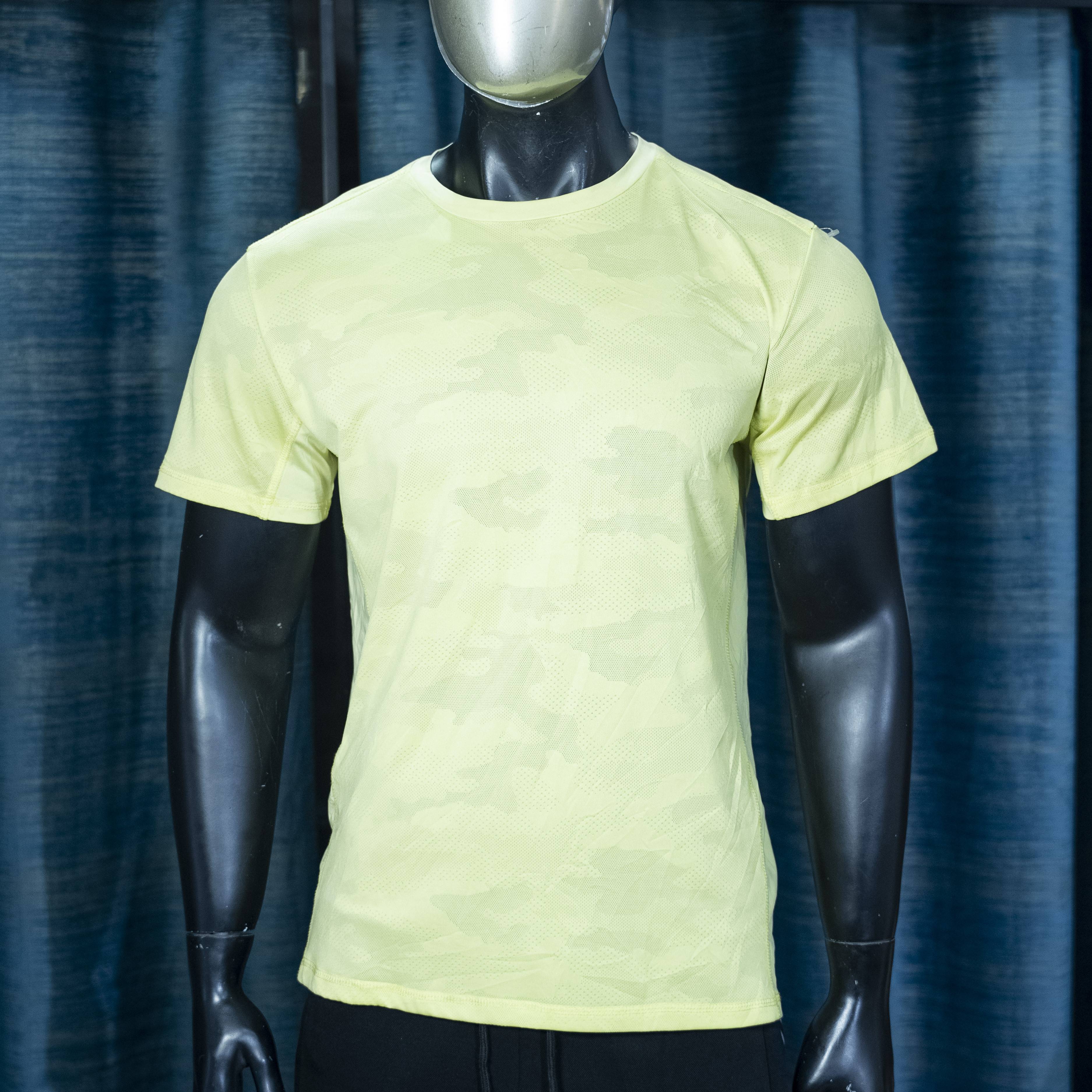 Light Yellow Camo Performance T-Shirt