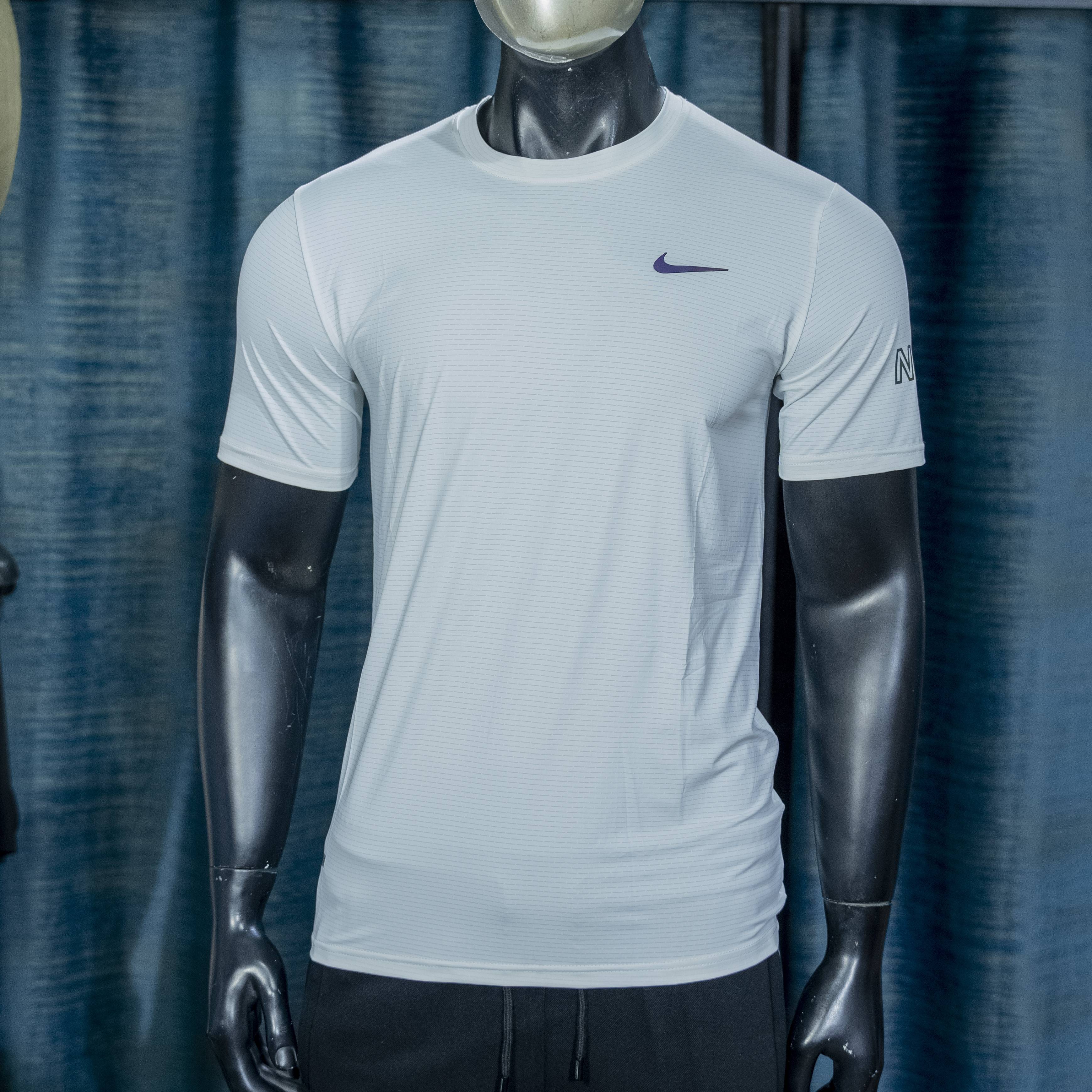 Nike White Dri-FIT Performance T-Shirt