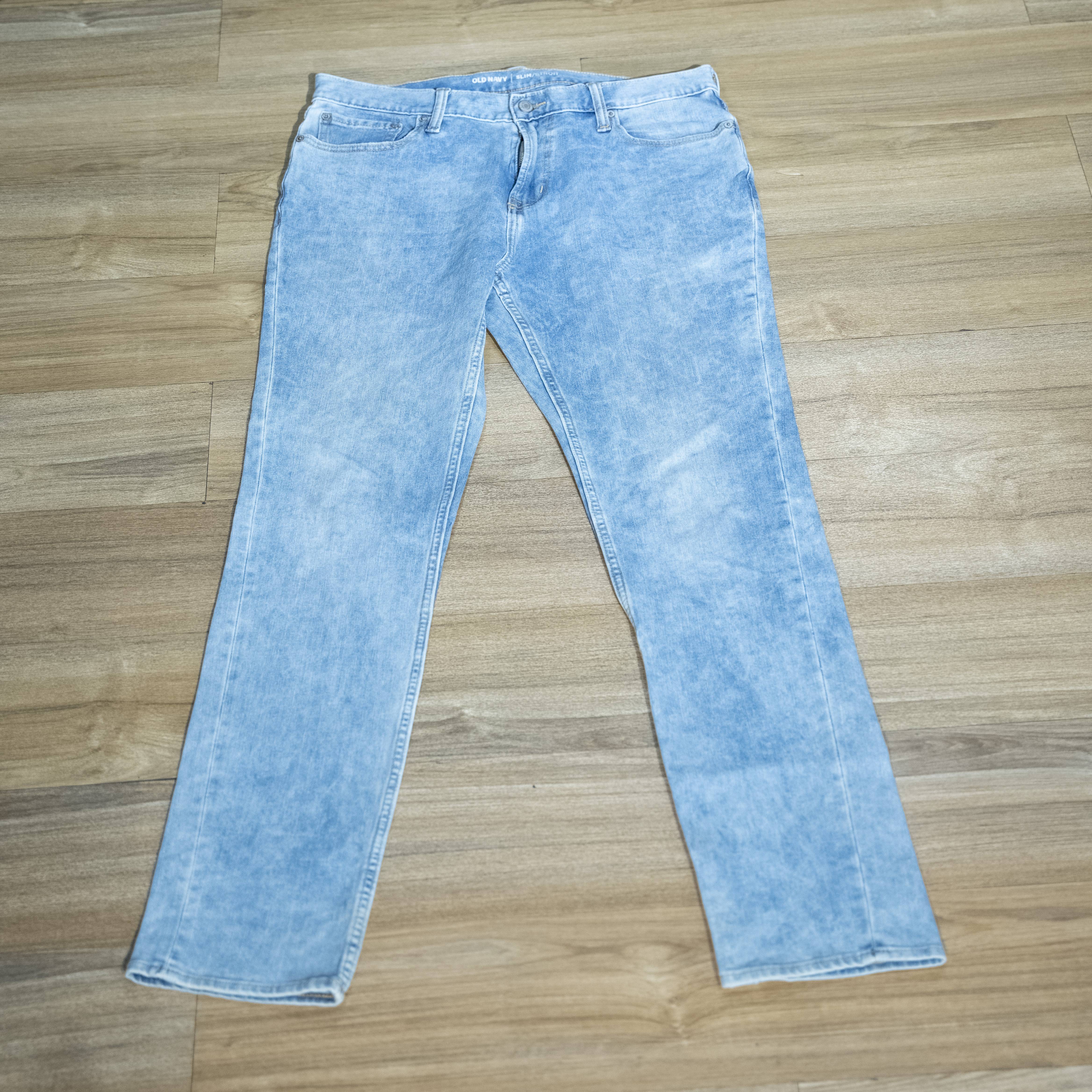 Men's Light Wash Skinny Jeans