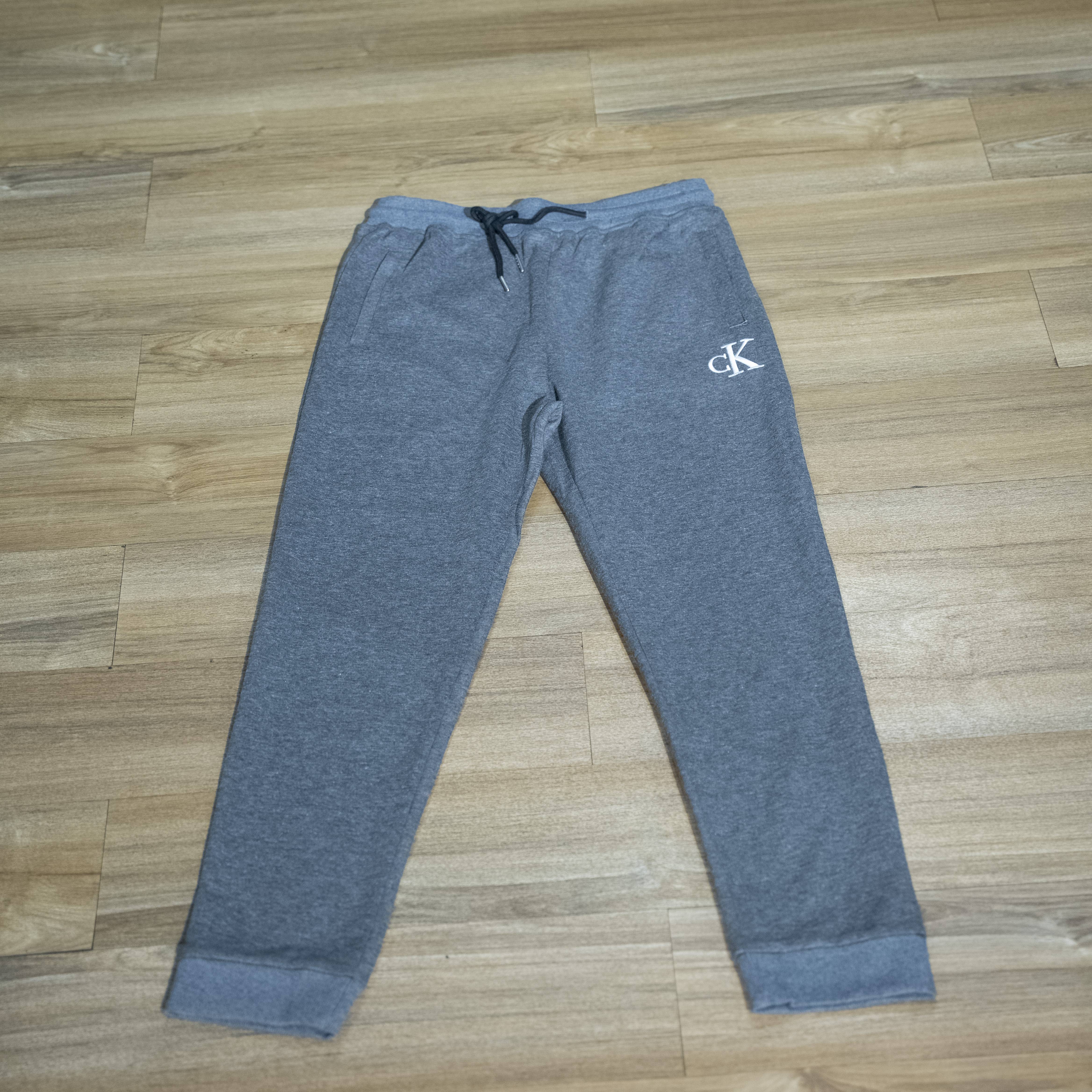 Calvin Klein Men's Grey Jogger Sweatpants