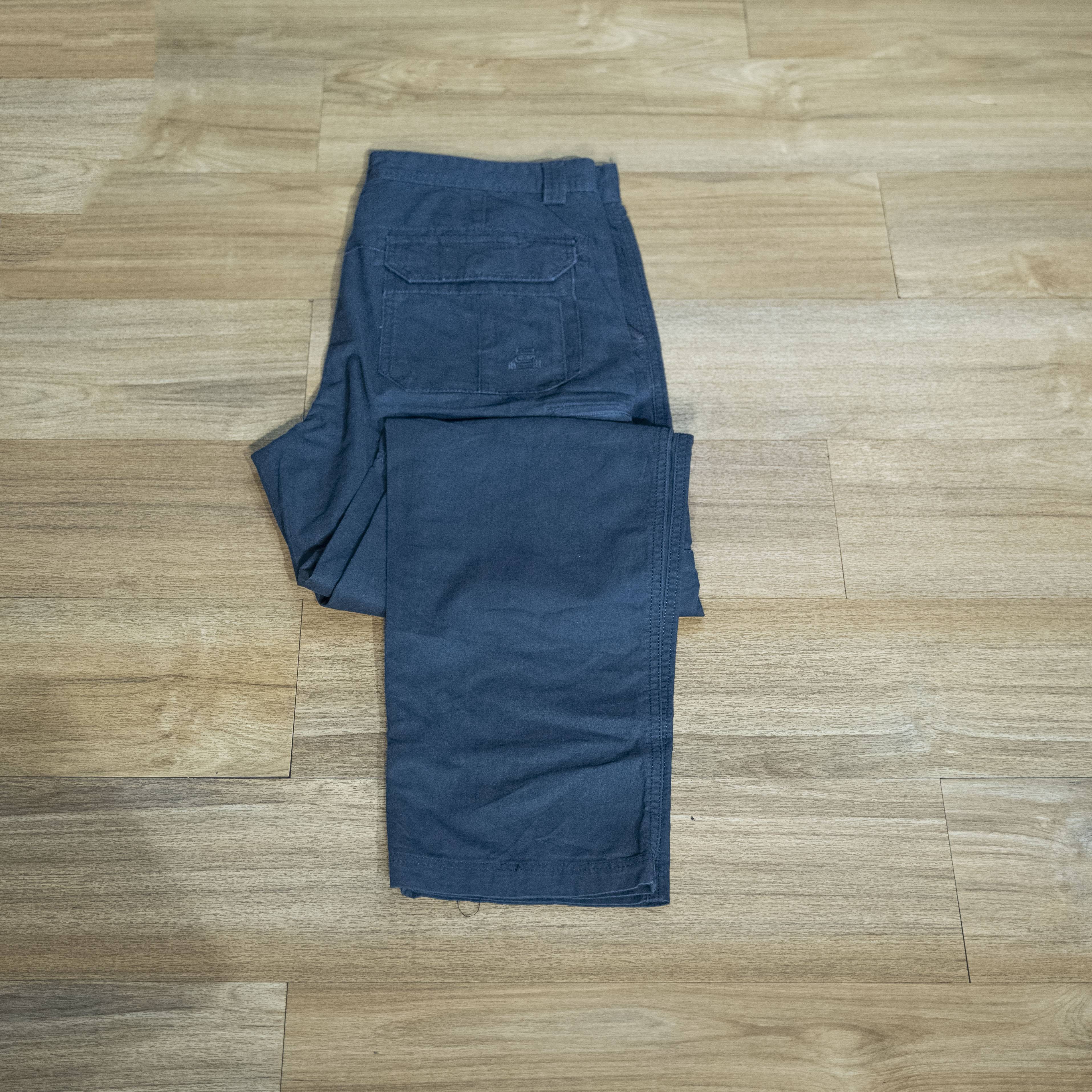 Men's Navy Blue Cargo Pants