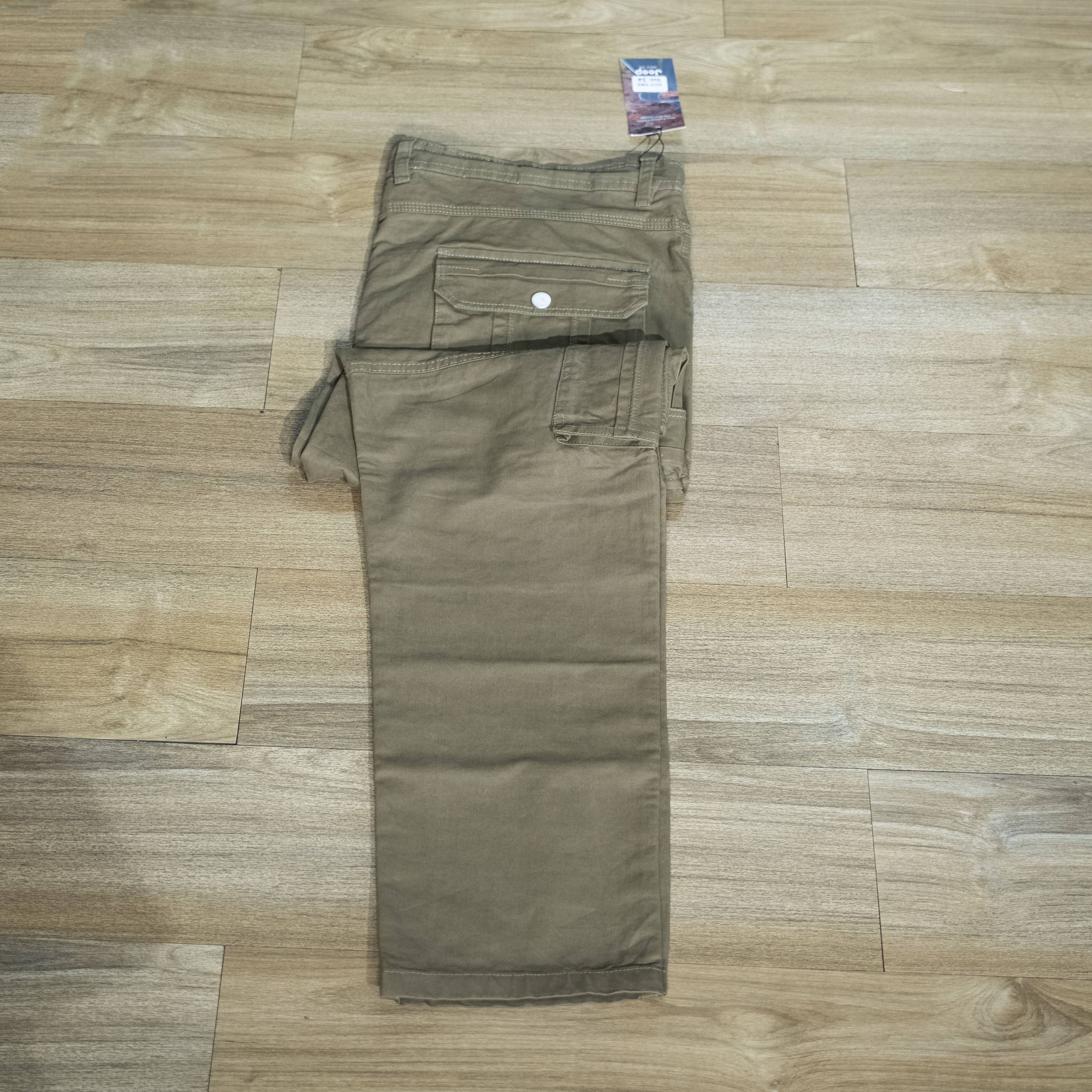 Men's Khaki Cargo Pants