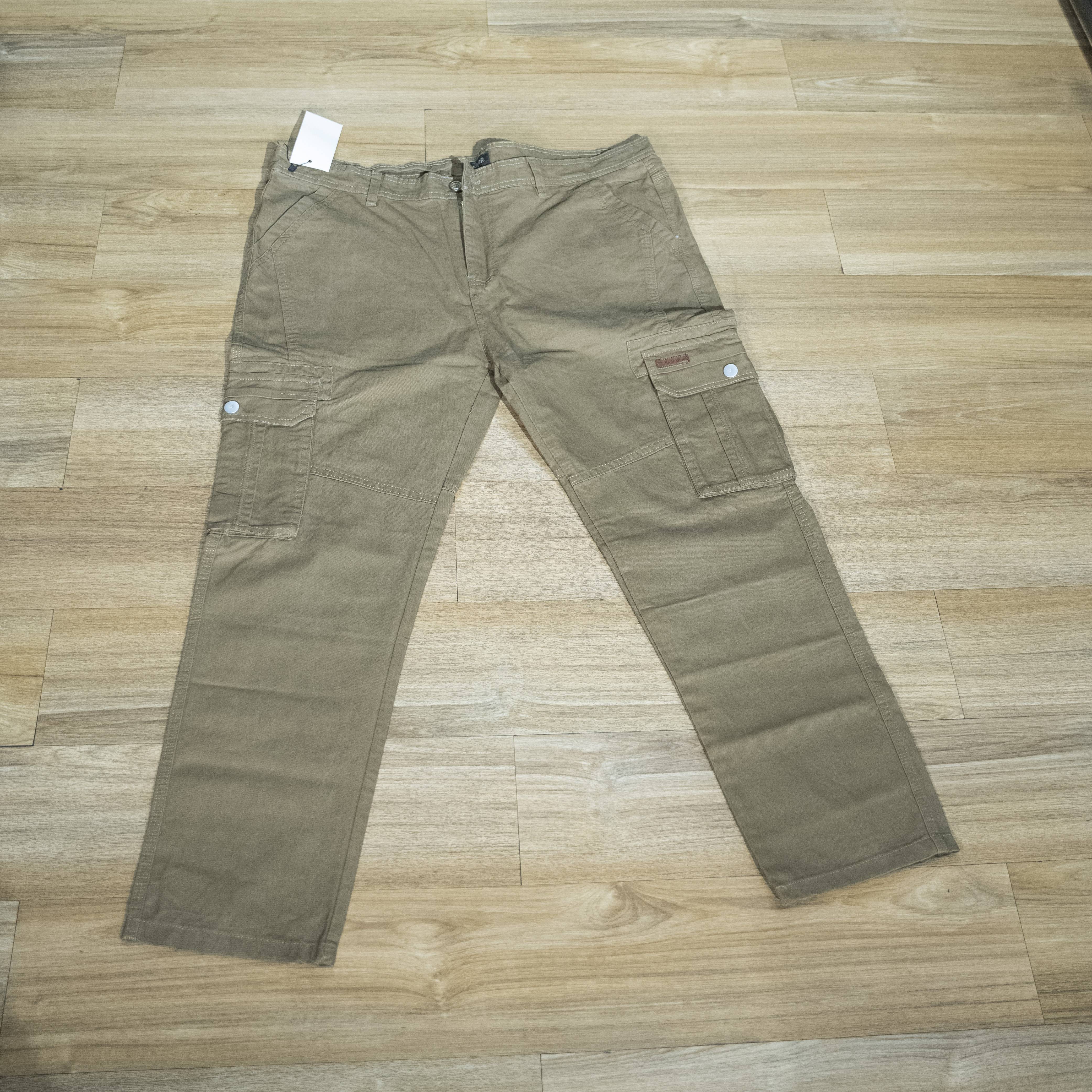 Men's Khaki Cargo Pants