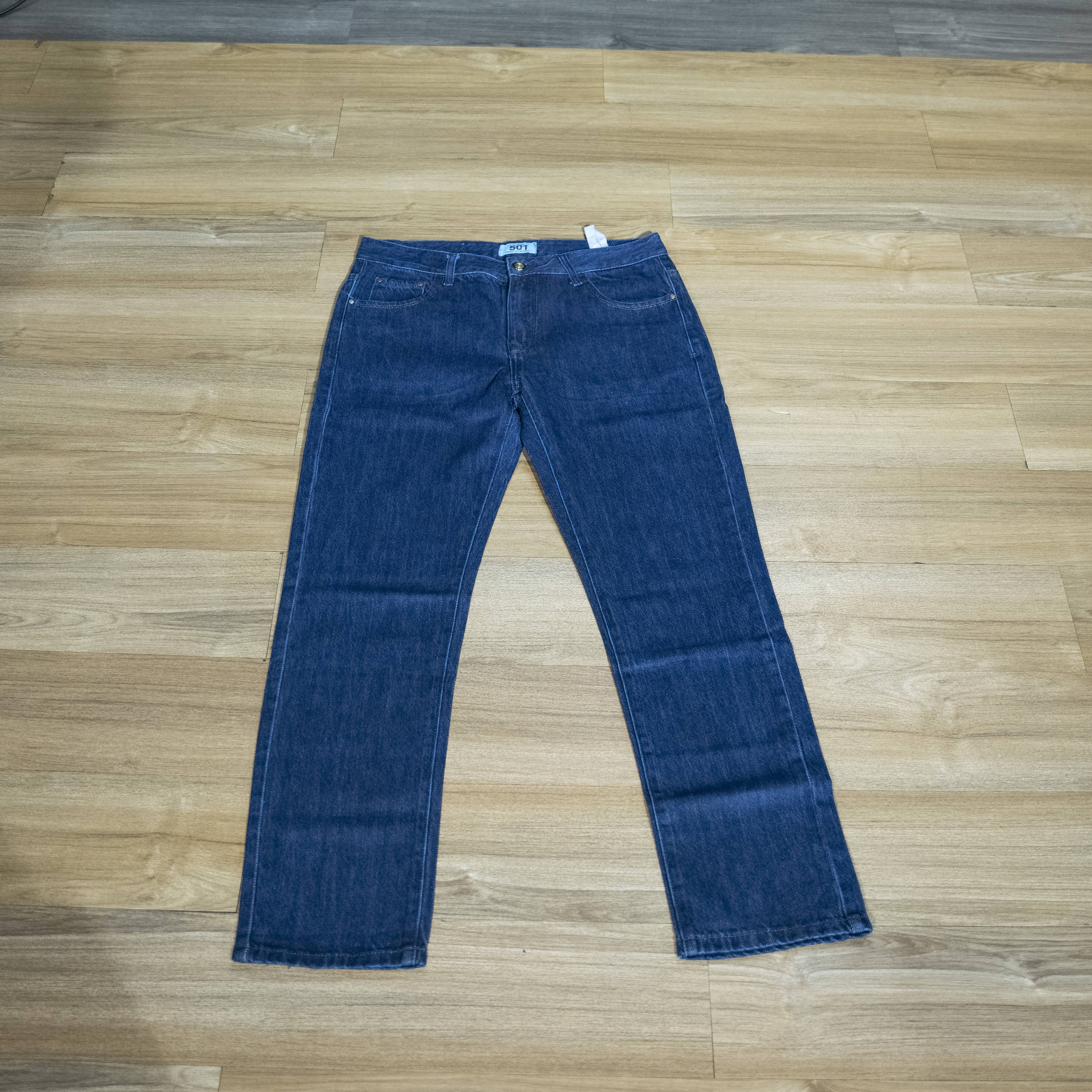 Women's Dark Blue Straight-Leg Jeans