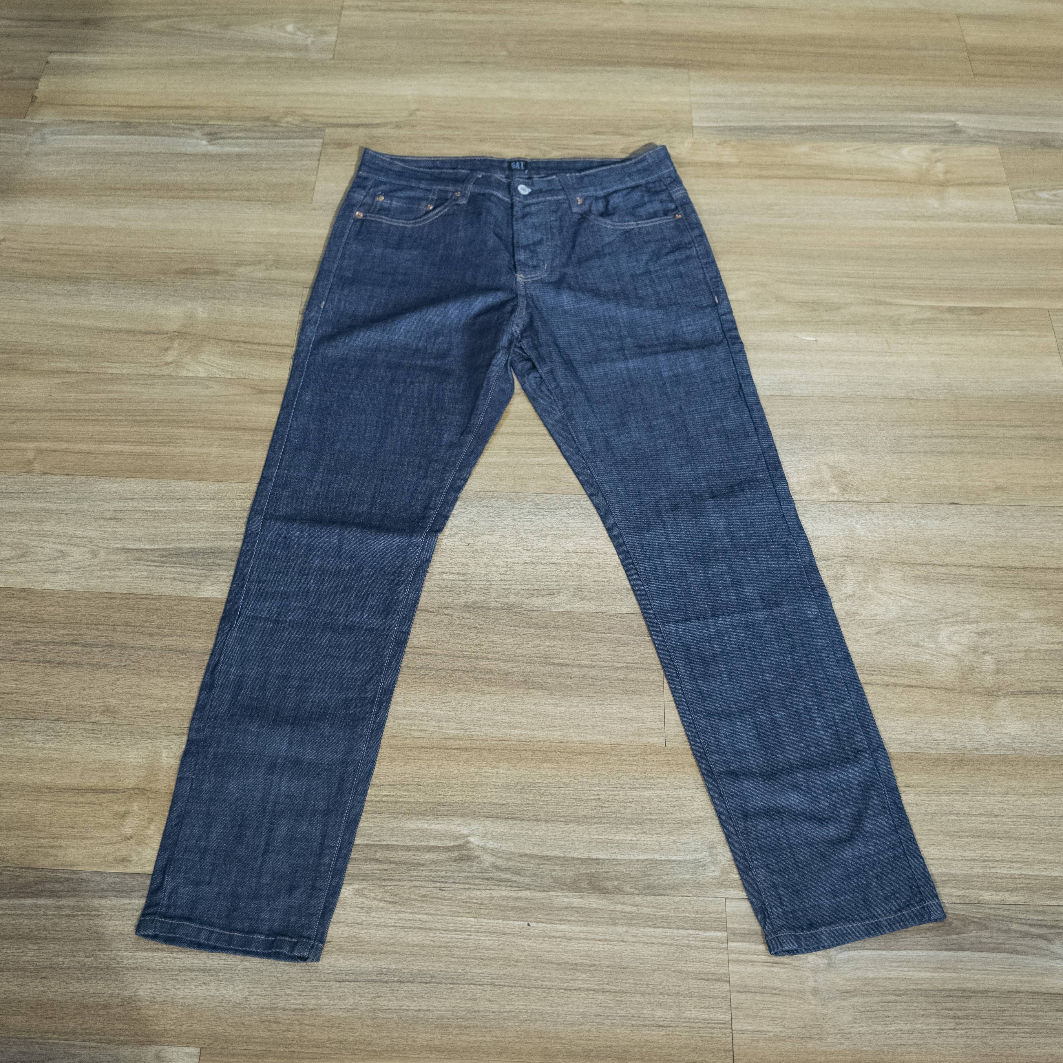 Men's Dark Wash Slim-Fit Jeans