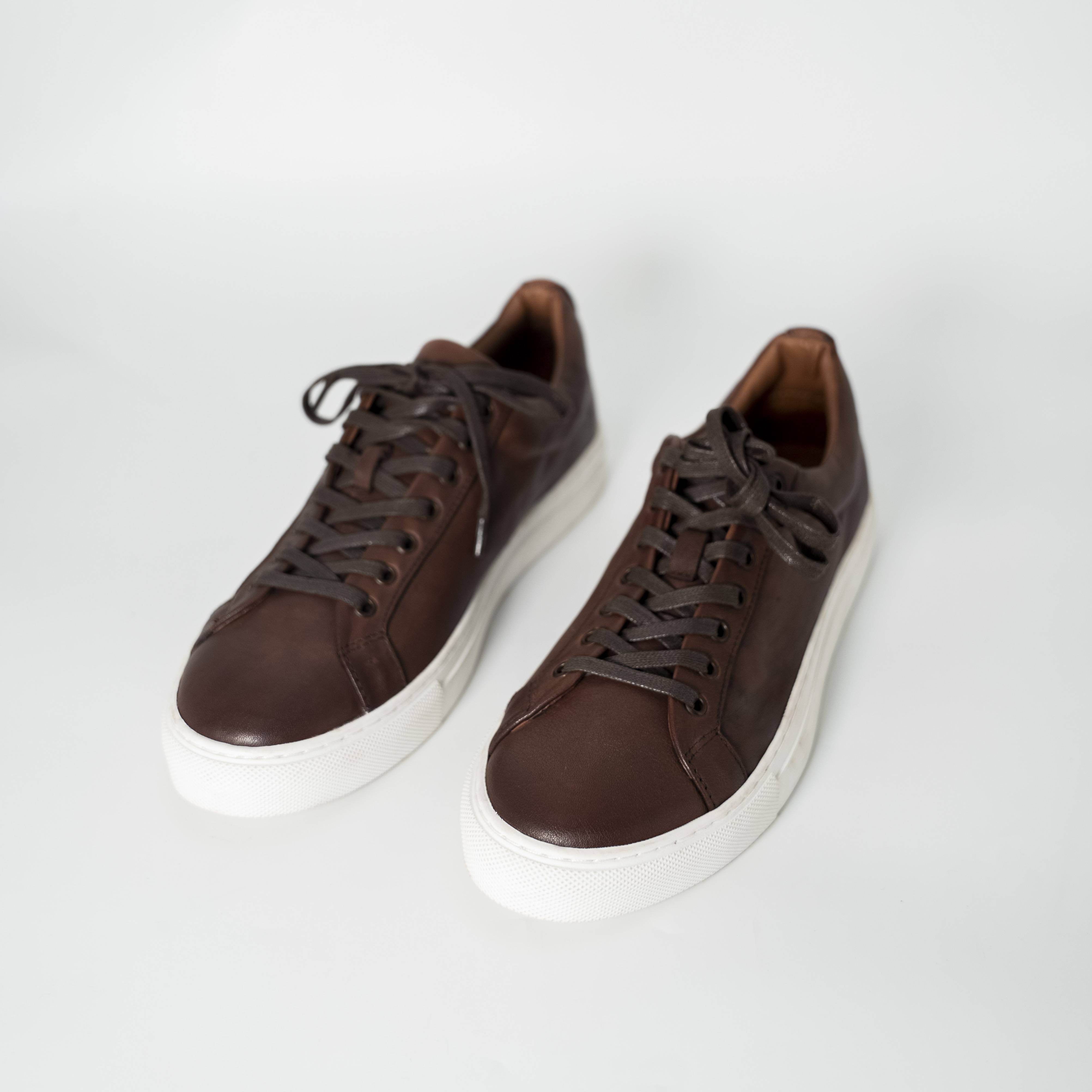 Men's Brown Leather Casual