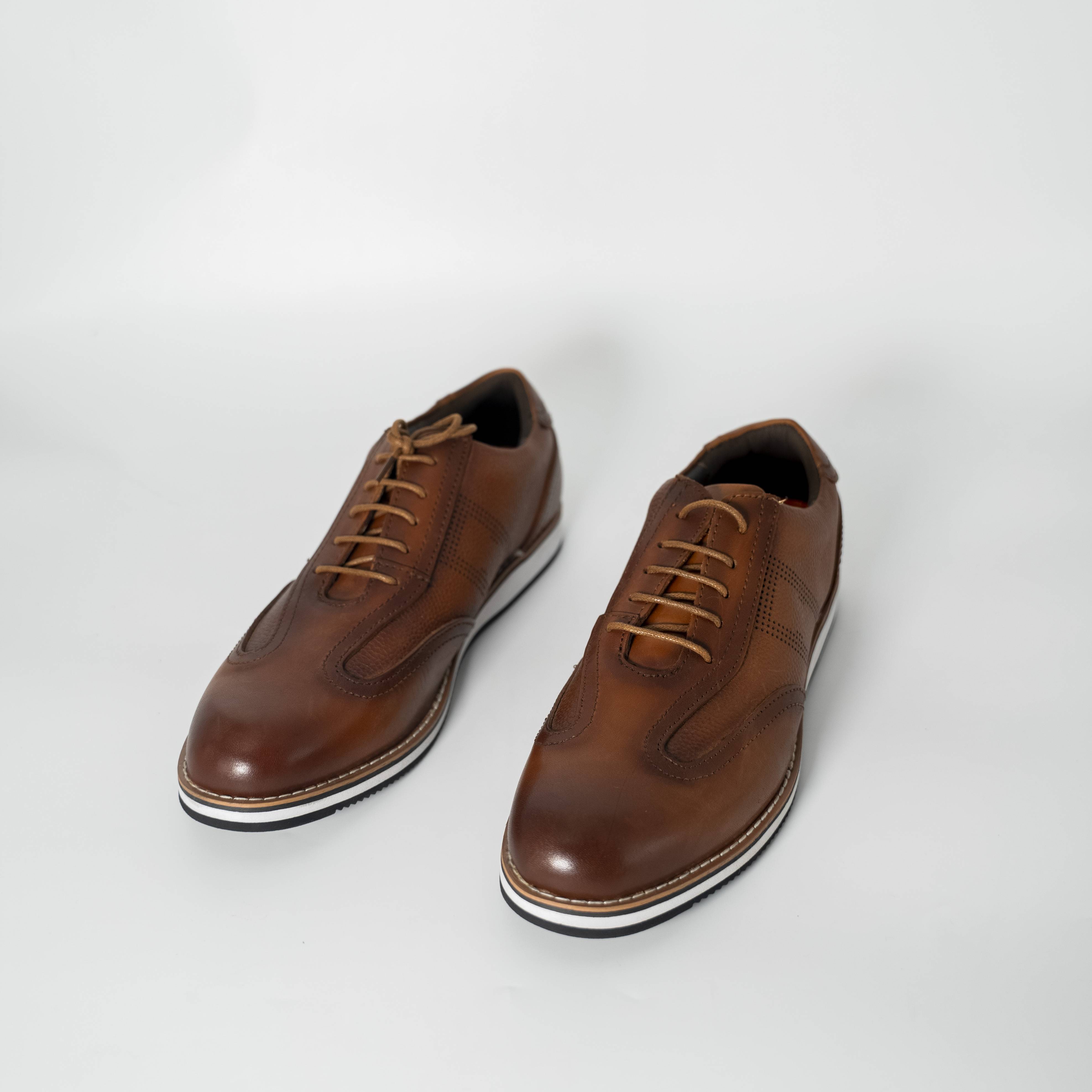 Men's Brown Leather Oxford