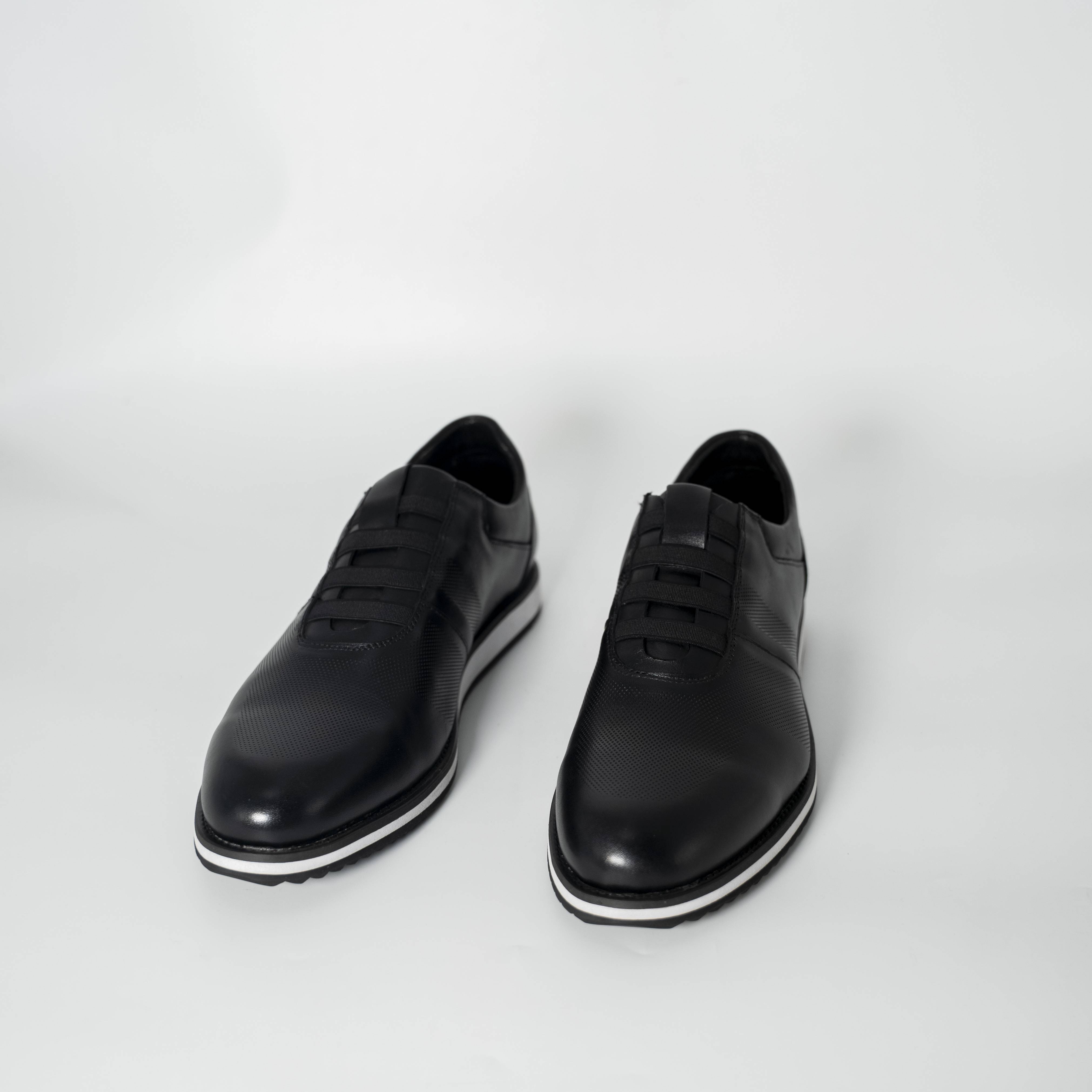 Men's Black Slip-On Formal Shoe