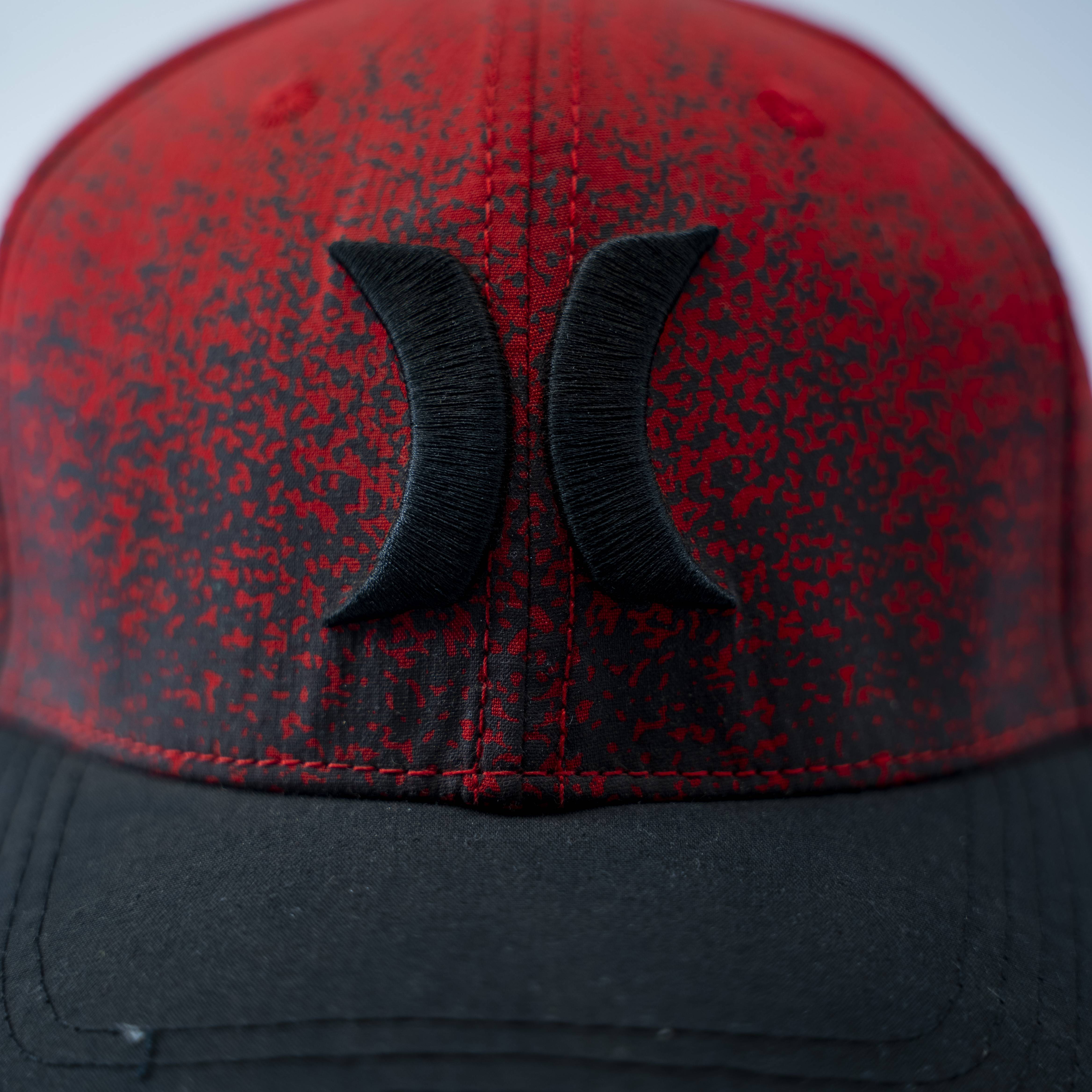 Red and Black Baseball Cap