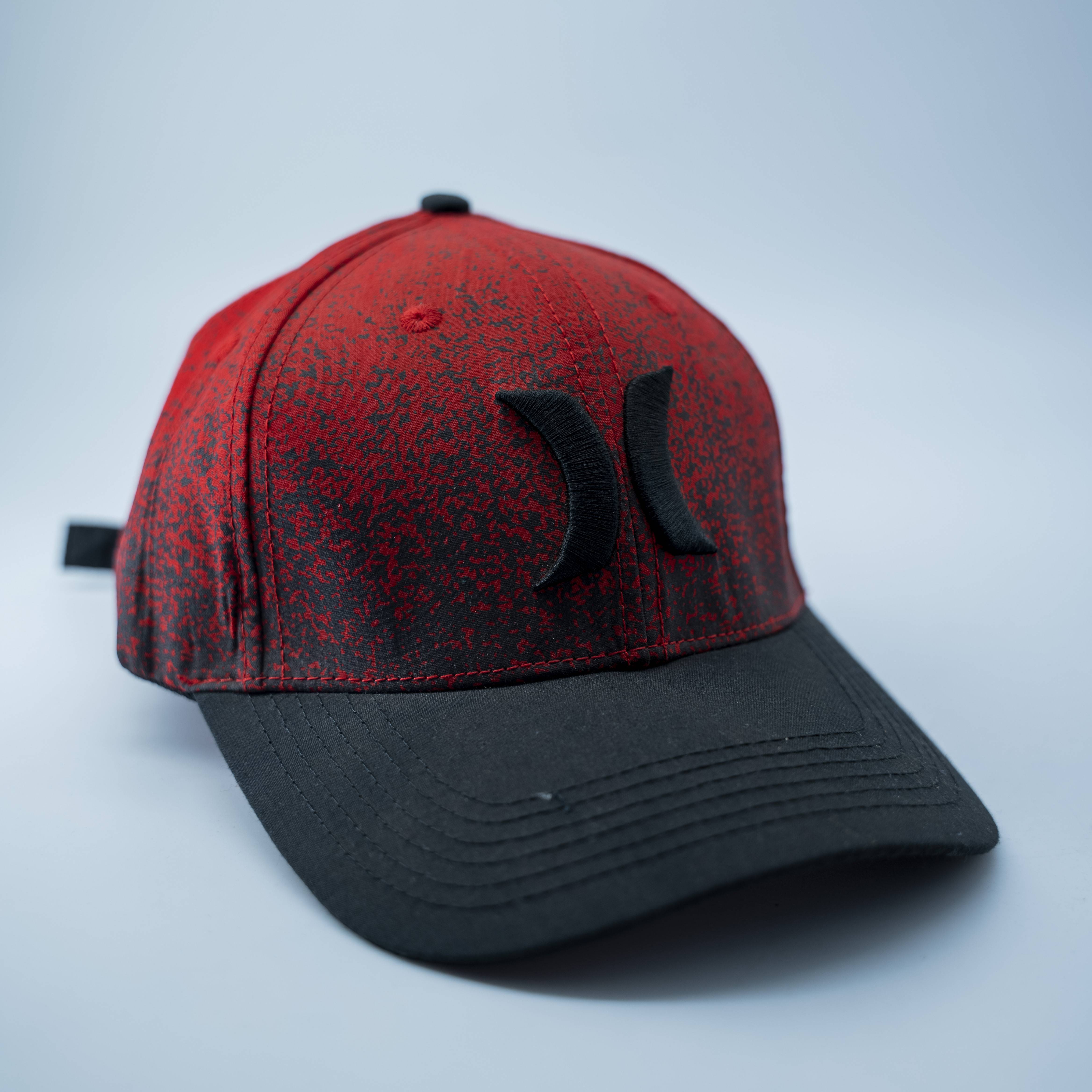 Red and Black Baseball Cap