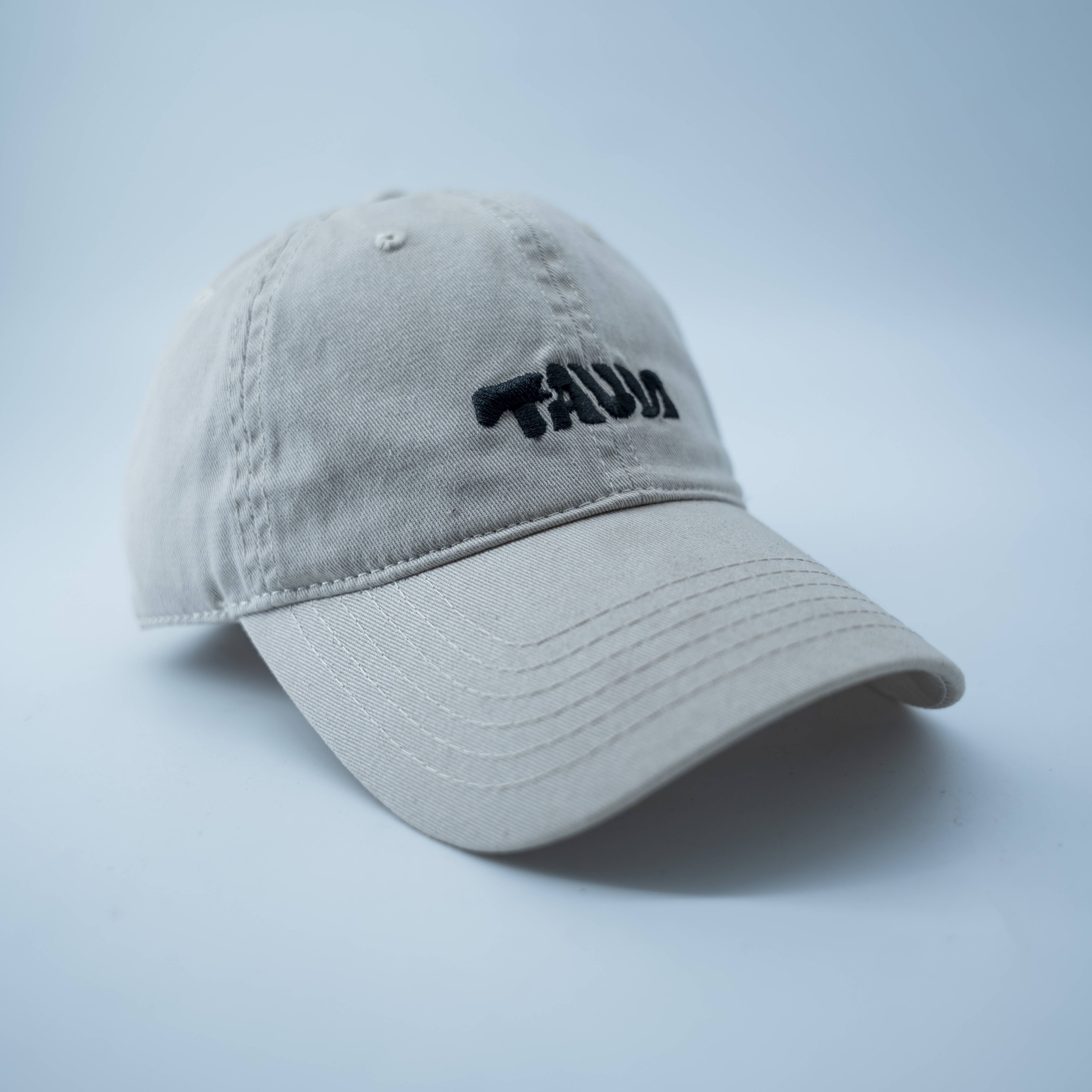 Beige Cap with "TAUA" Embroidery