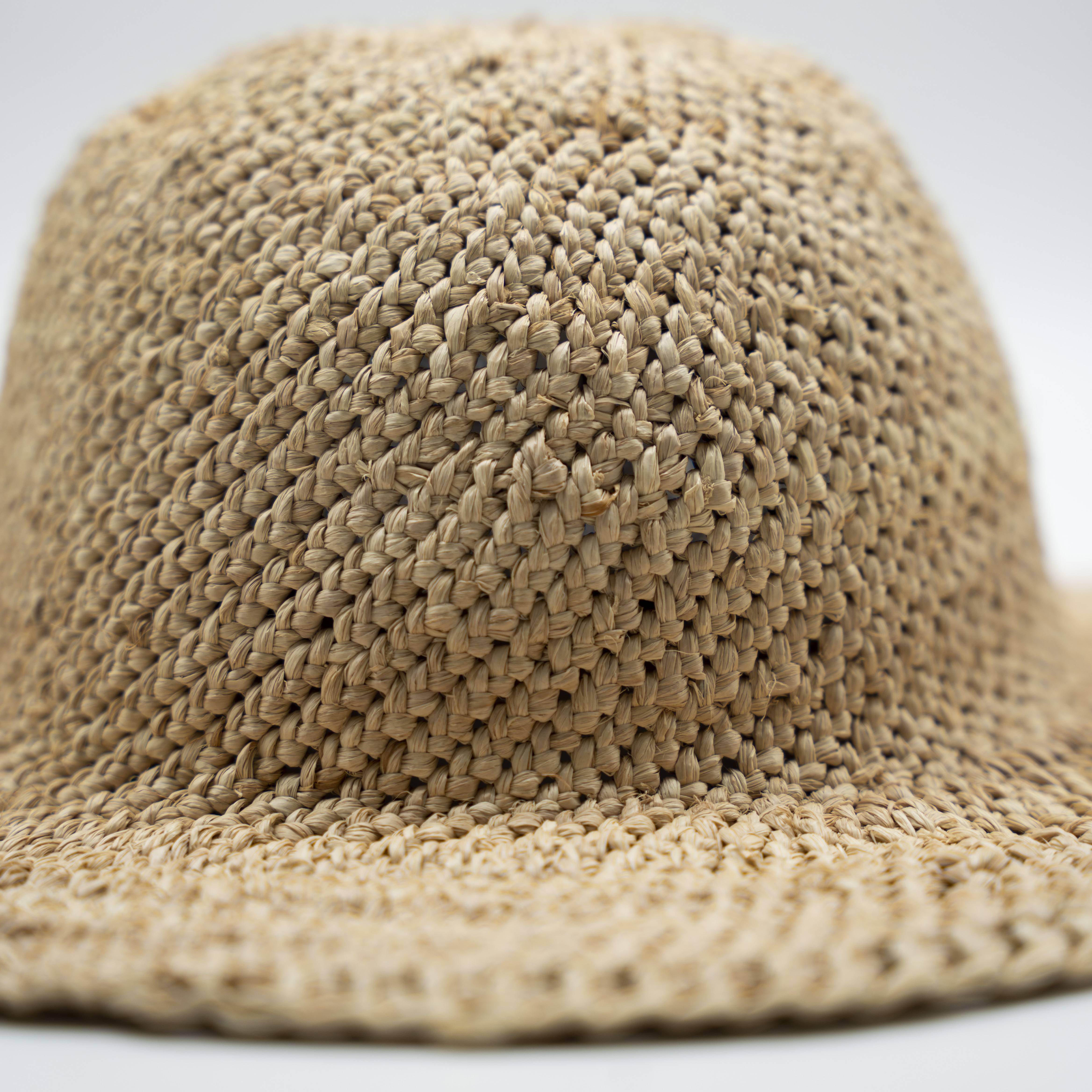 Natural Woven Straw Sun Hat