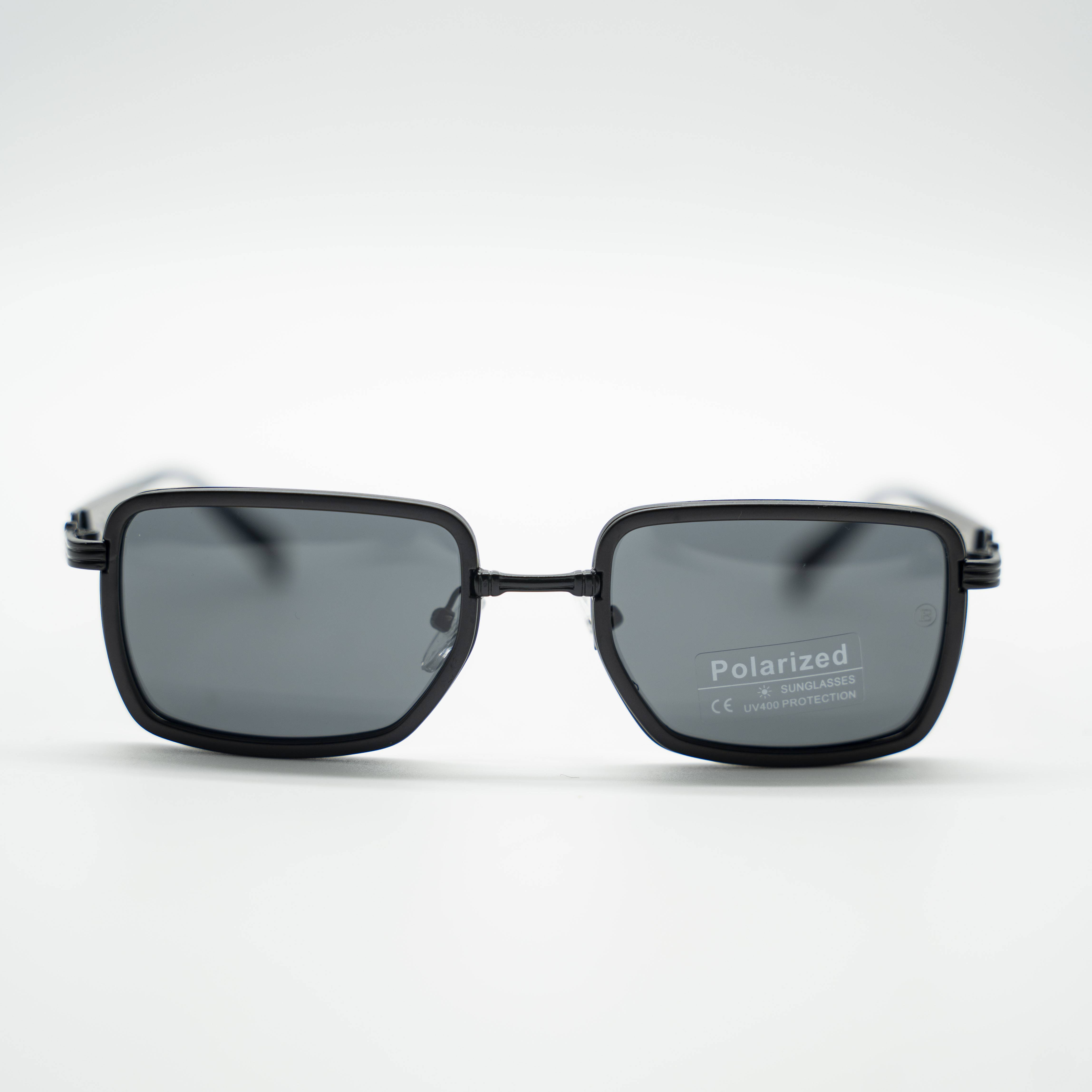 Polarized Black Square Sunglasses