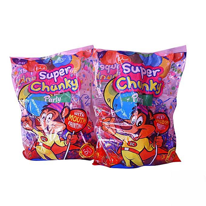 Super Chunky Party Lollipop  1pc