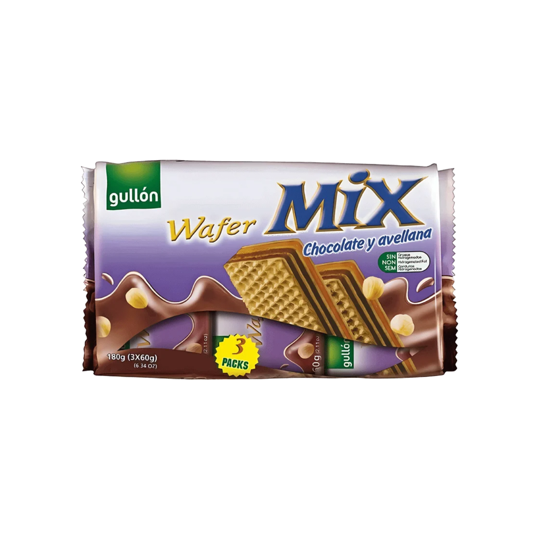 Gullon Wafer Mix Choco 180g