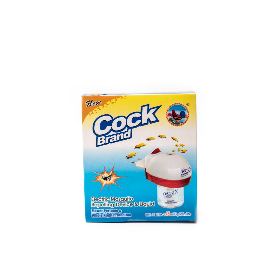 Cock Brand Electric Mosquito Repelling Device & Liquid