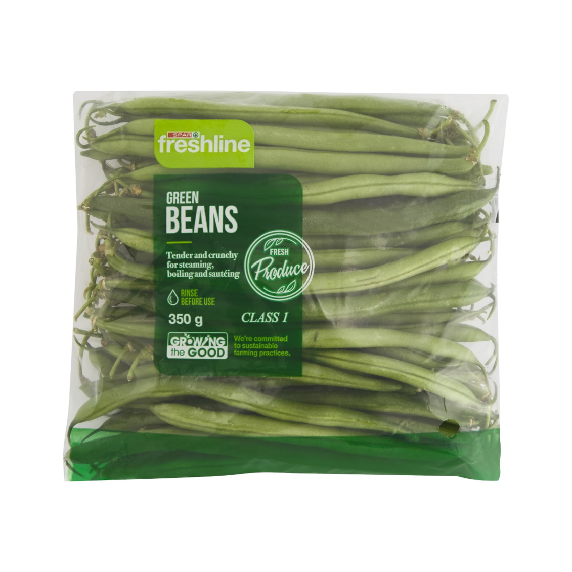 SPAR WHOLE GREEN BEANS 400G
