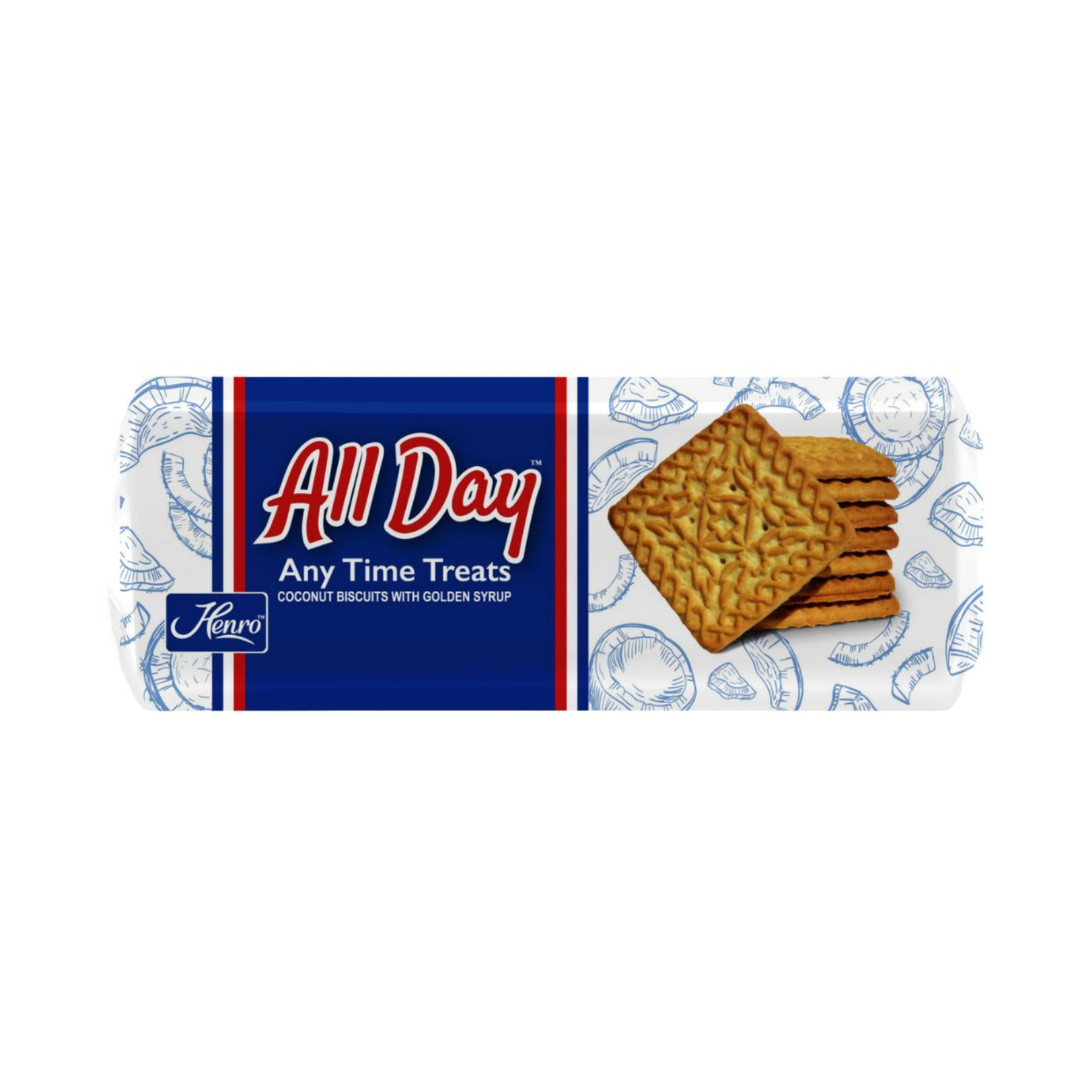 Henro All Day Biscuit 200g coconut