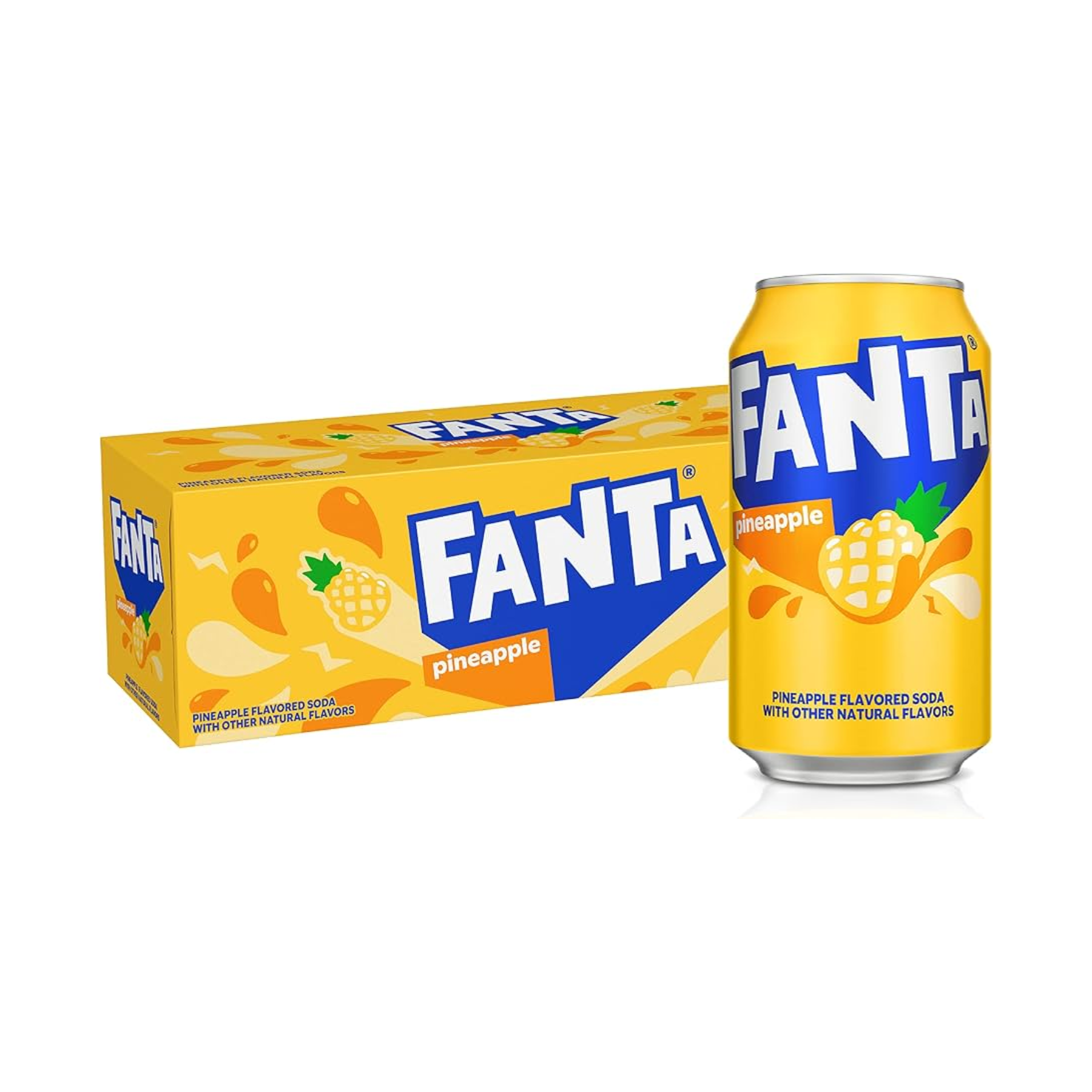 Fanta Pineapple flavored drink