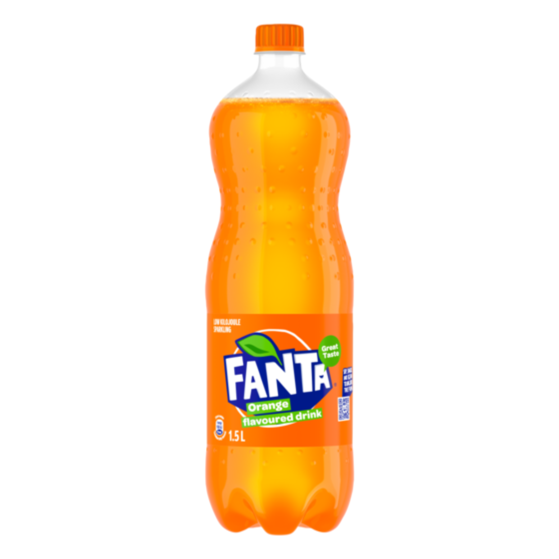 Fanta orange flavored drink 1.5L