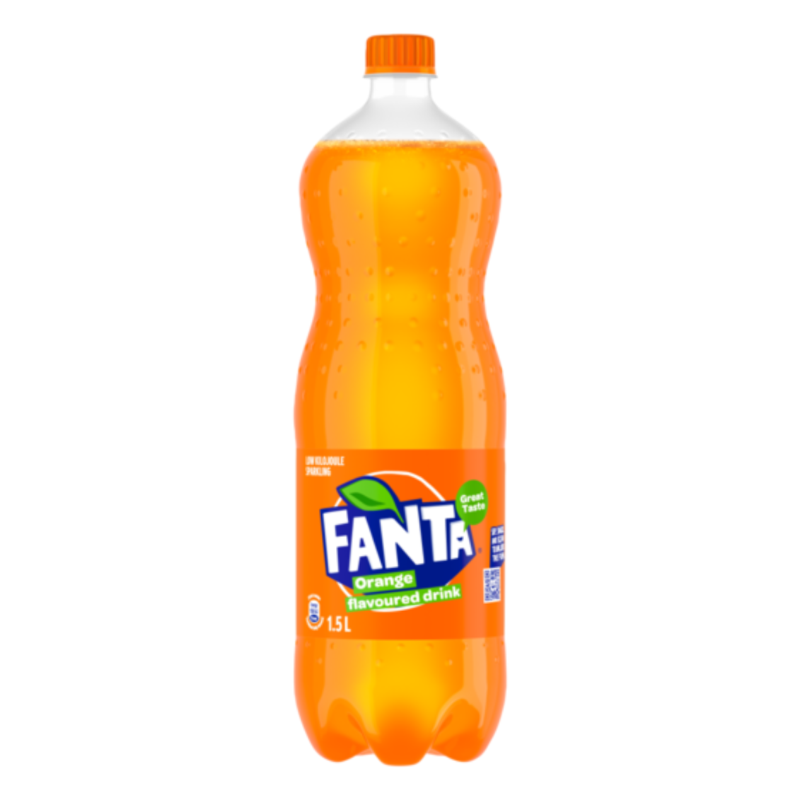 Fanta orange flavored drink 1.5L