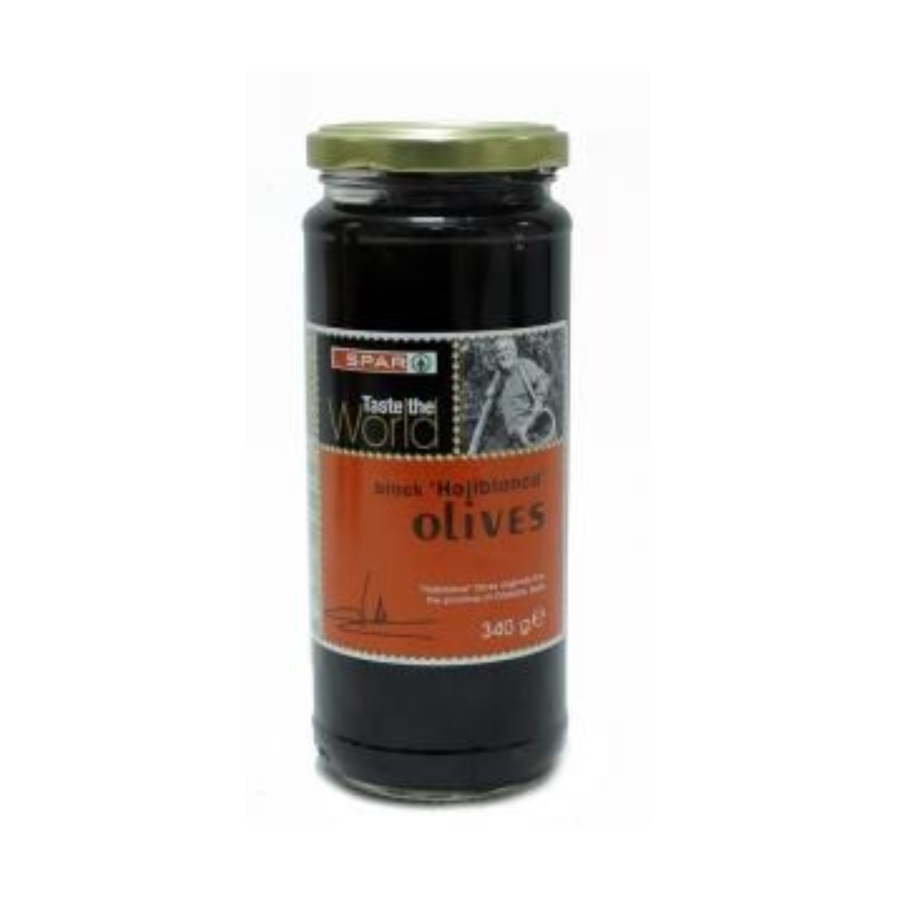 SPAR BLACK HOJIBLANCA OLIVES