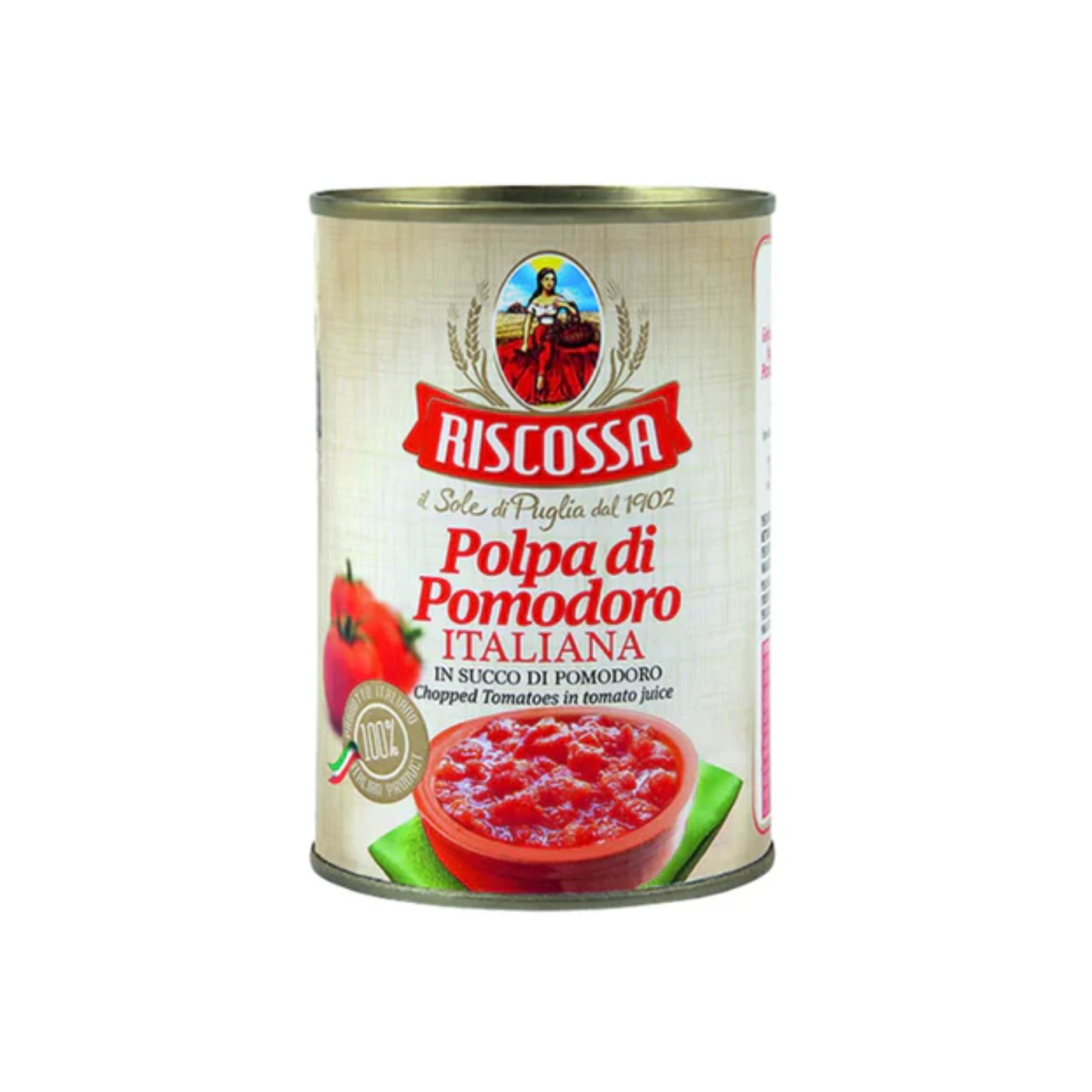 Riscossa Tomato Paste unpeeled 400g