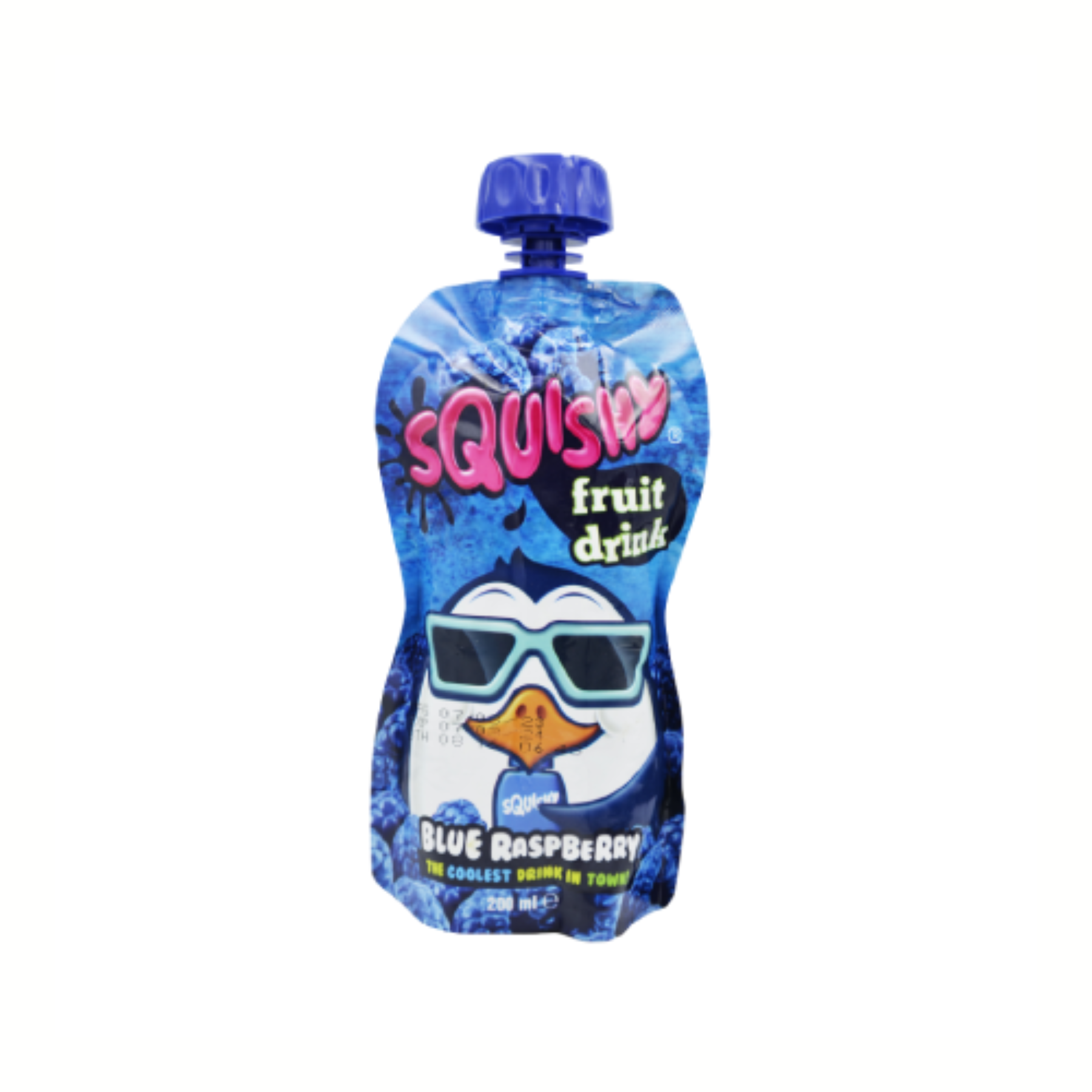 Squishy Fruit Drink Blue Raspberry 200ml