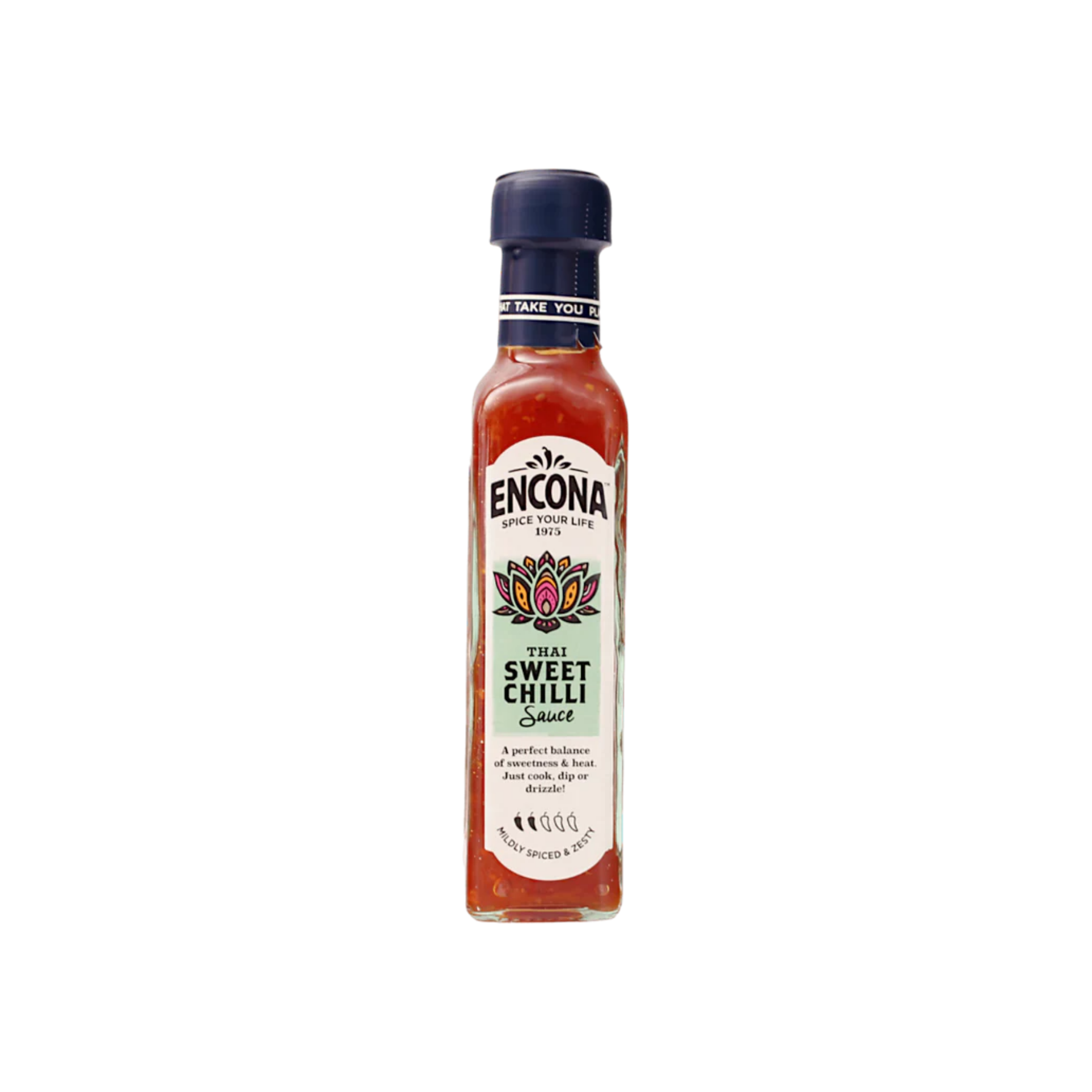 ENCONA THAI SWEET CHILLI SAUCE MEDIUM 142MLX6