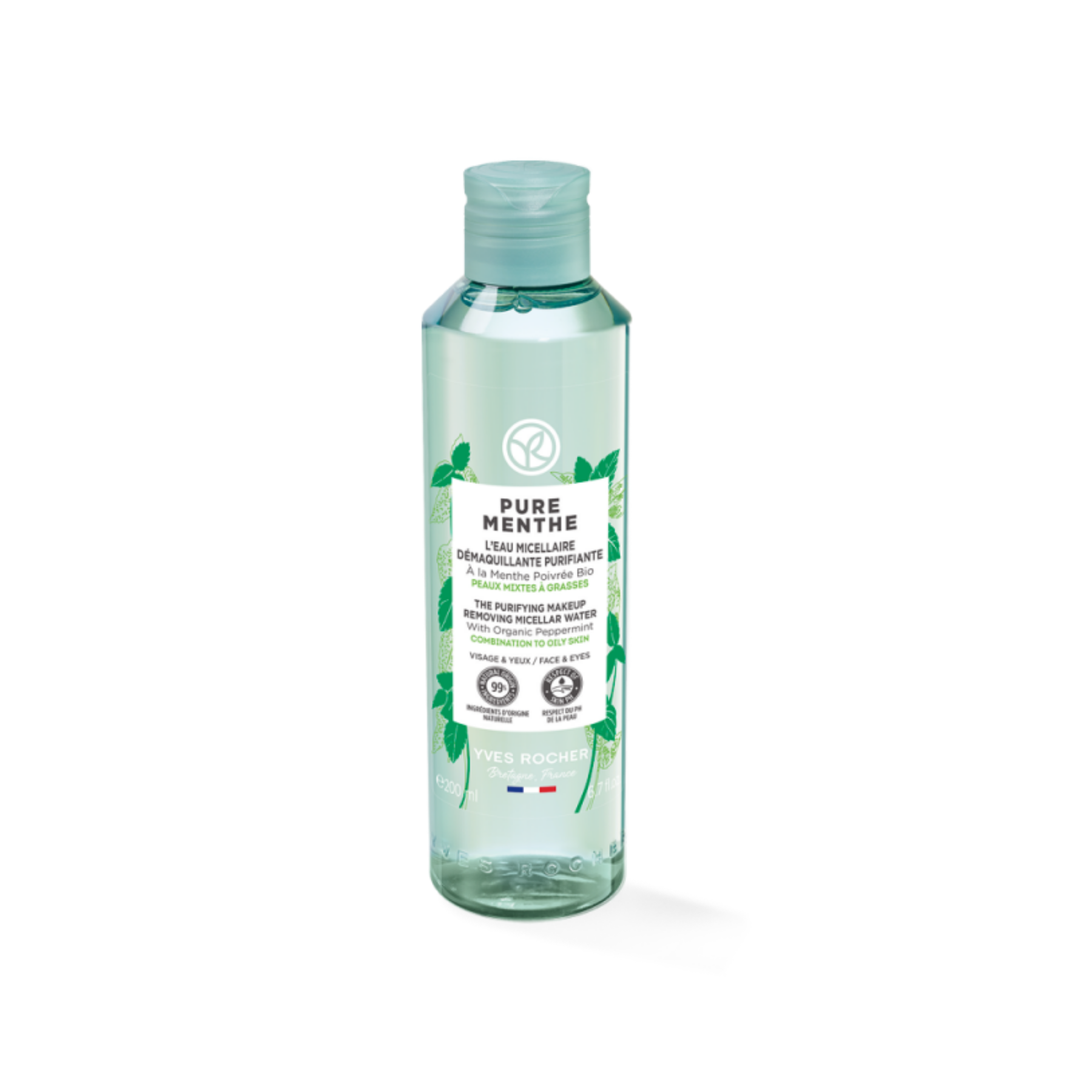 L'EAU MICELAIRE DEMAQUILLANTE PURE MENTHE 200ML