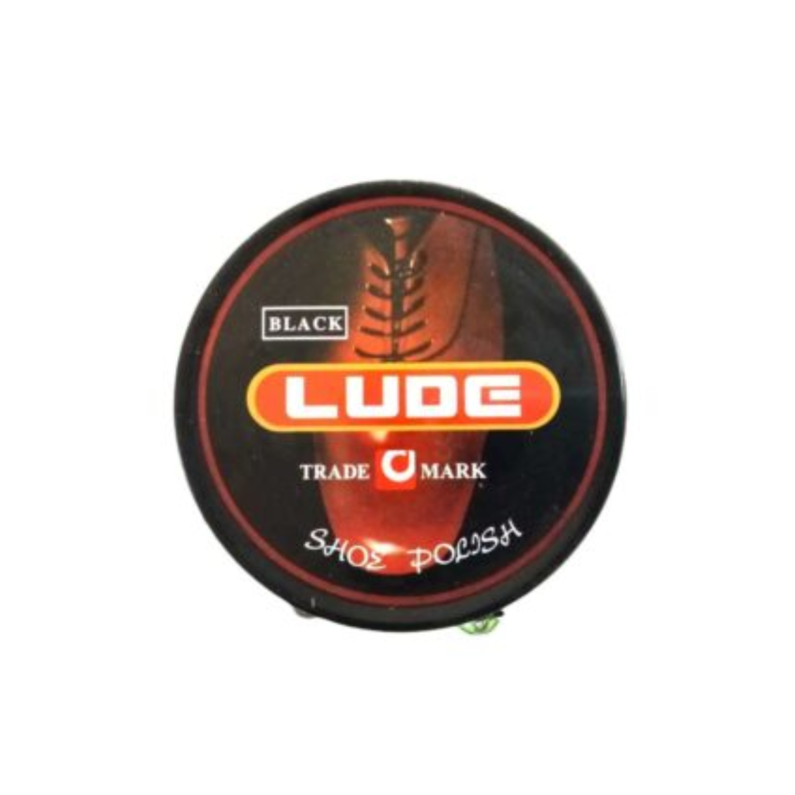 Lude Shoe Polish Black 16g