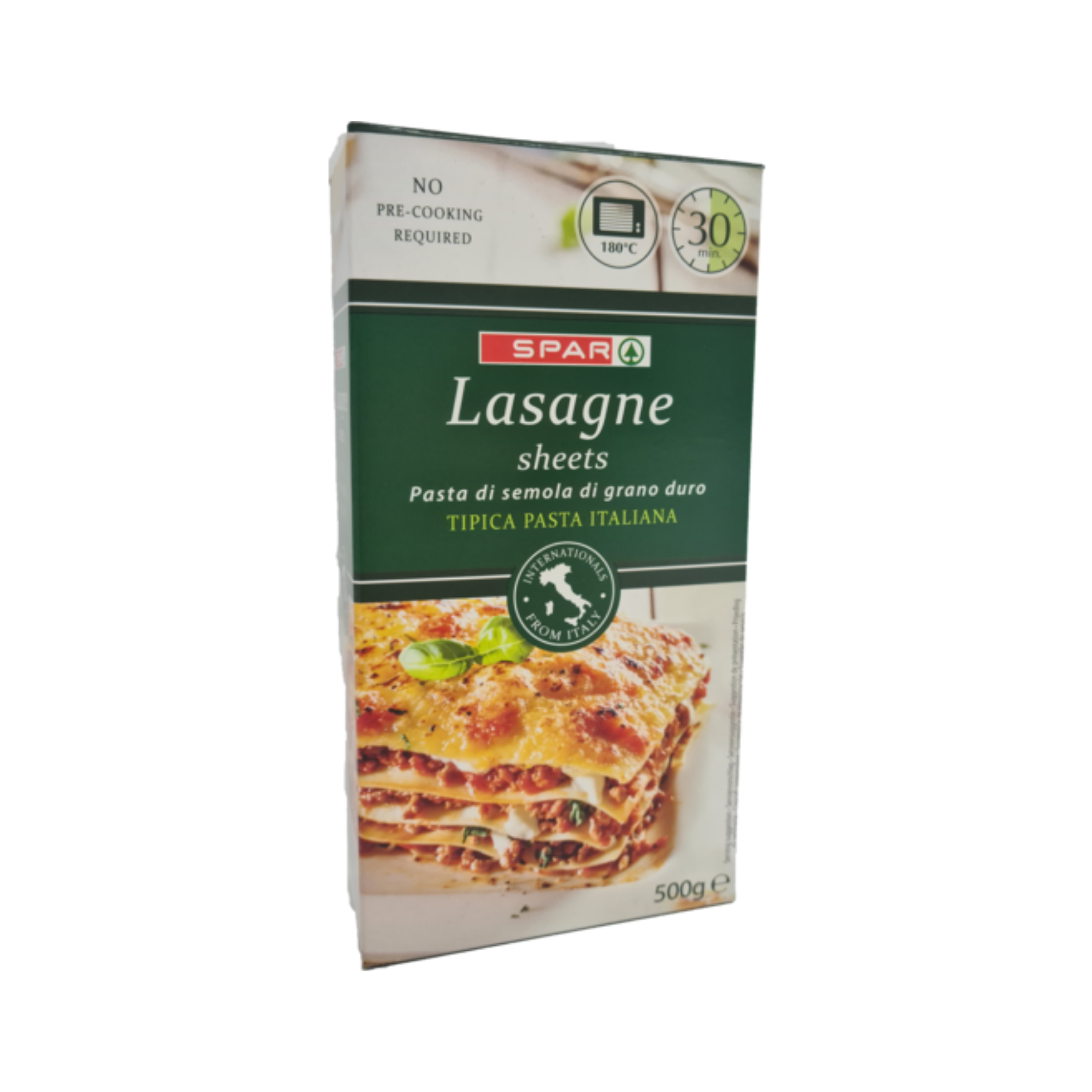 SPAR LASAGNE SHEETS 500G