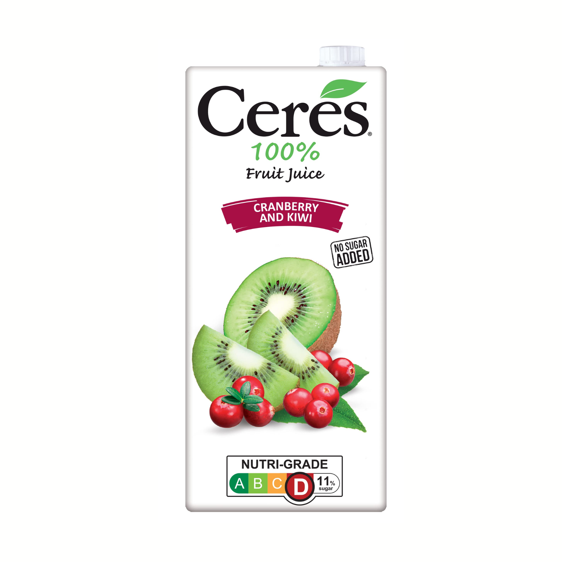 Ceres cranberry & kiwi 100% 1L Juice