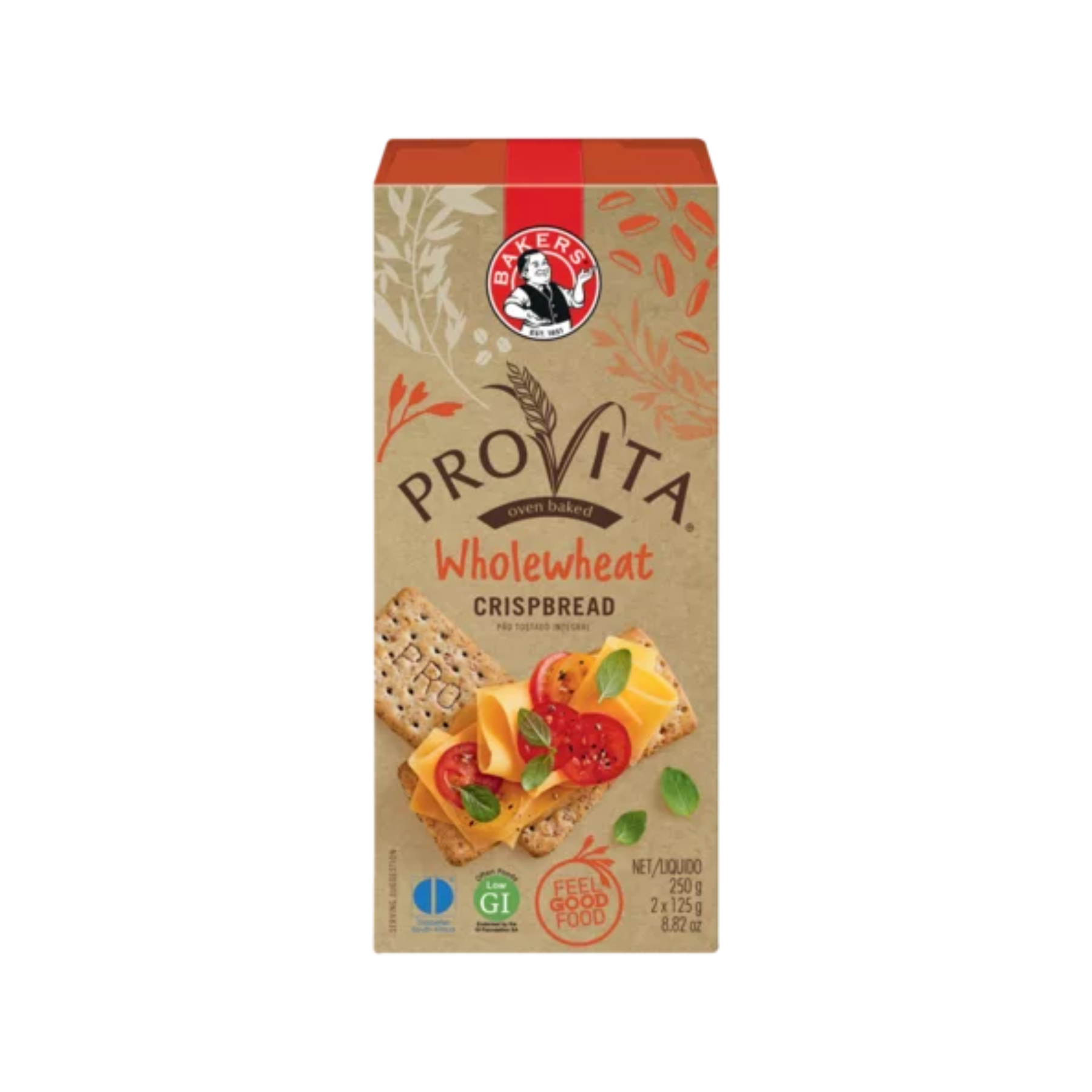 Bakers Provita Wholewheat Crispbread