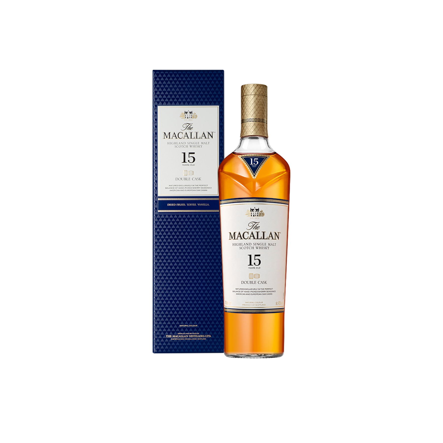 The Macallan 15yr Double Cask Whiskey 700m