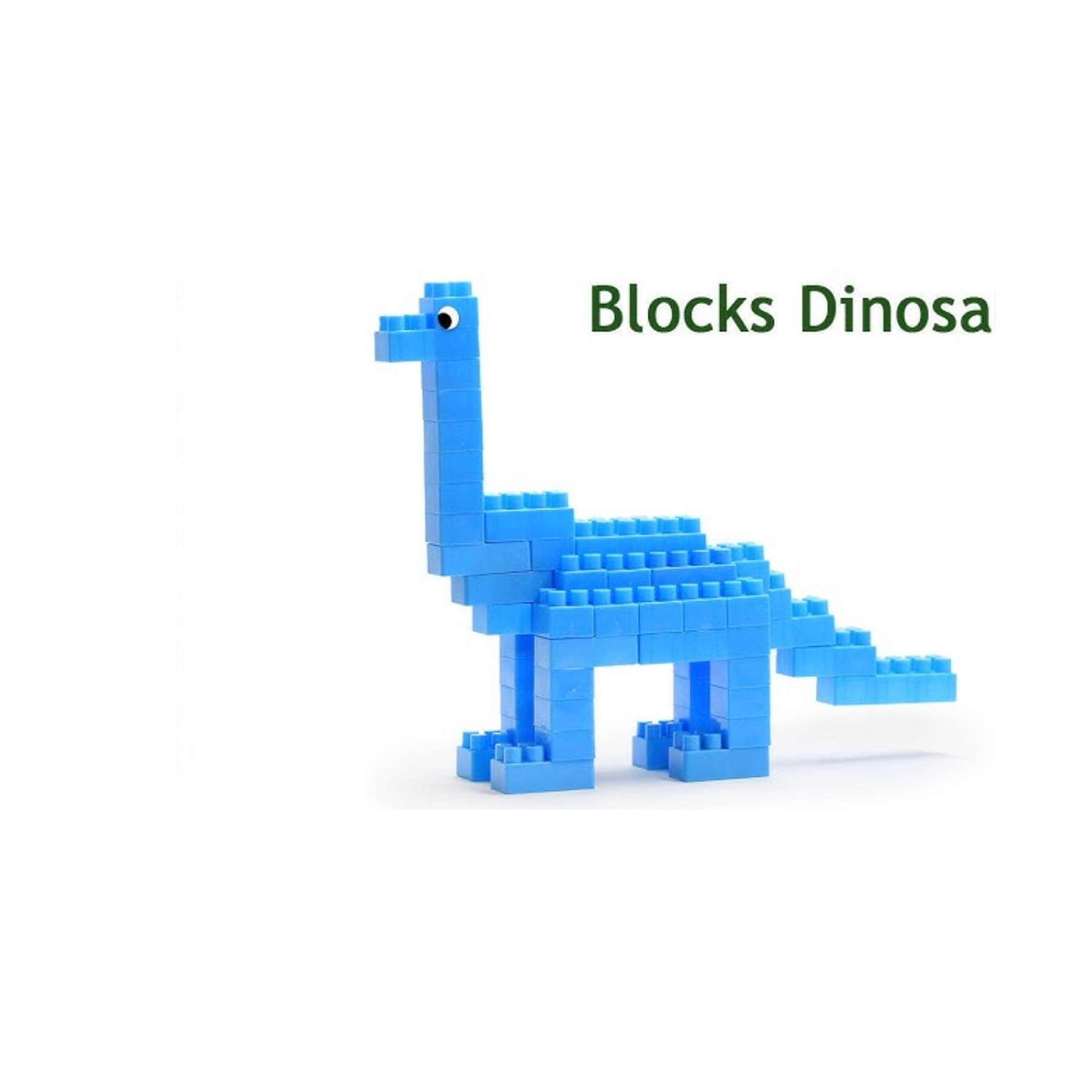 1osaur Series Building Block Art