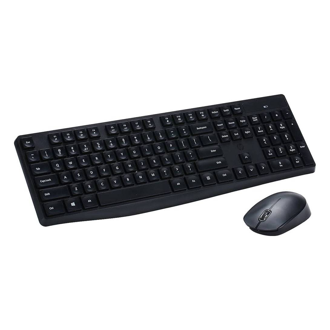 HP CS10 Wireless Multi-Device Keyboard and Mouse Combo (Black)