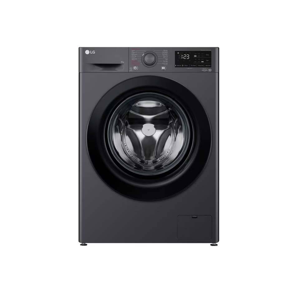 LG F4R3TYG6P Front Load Washing Machine - 8KG