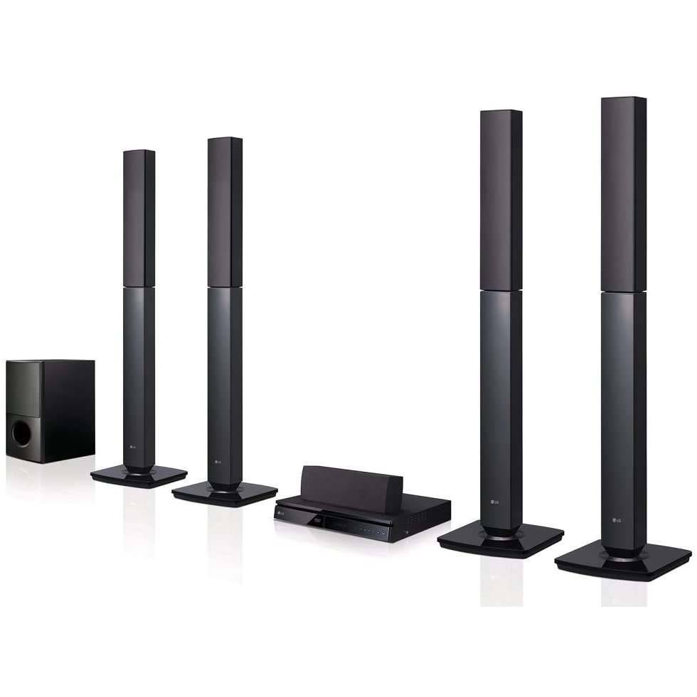 LG LHD657 Home Theatre - 5.1 Channel, 1000W, Tall Boy, Bluetooth