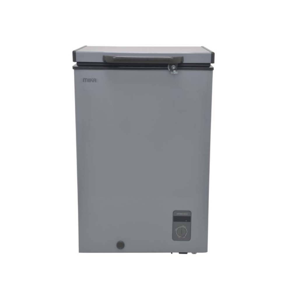 MIKA Chest Freezer, 95L, Aluminium Inner, Dark Grey MCF95ADG